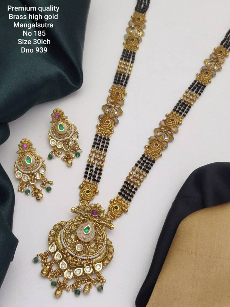 Premium Quality Brass High Gold Mangalsutra 2
