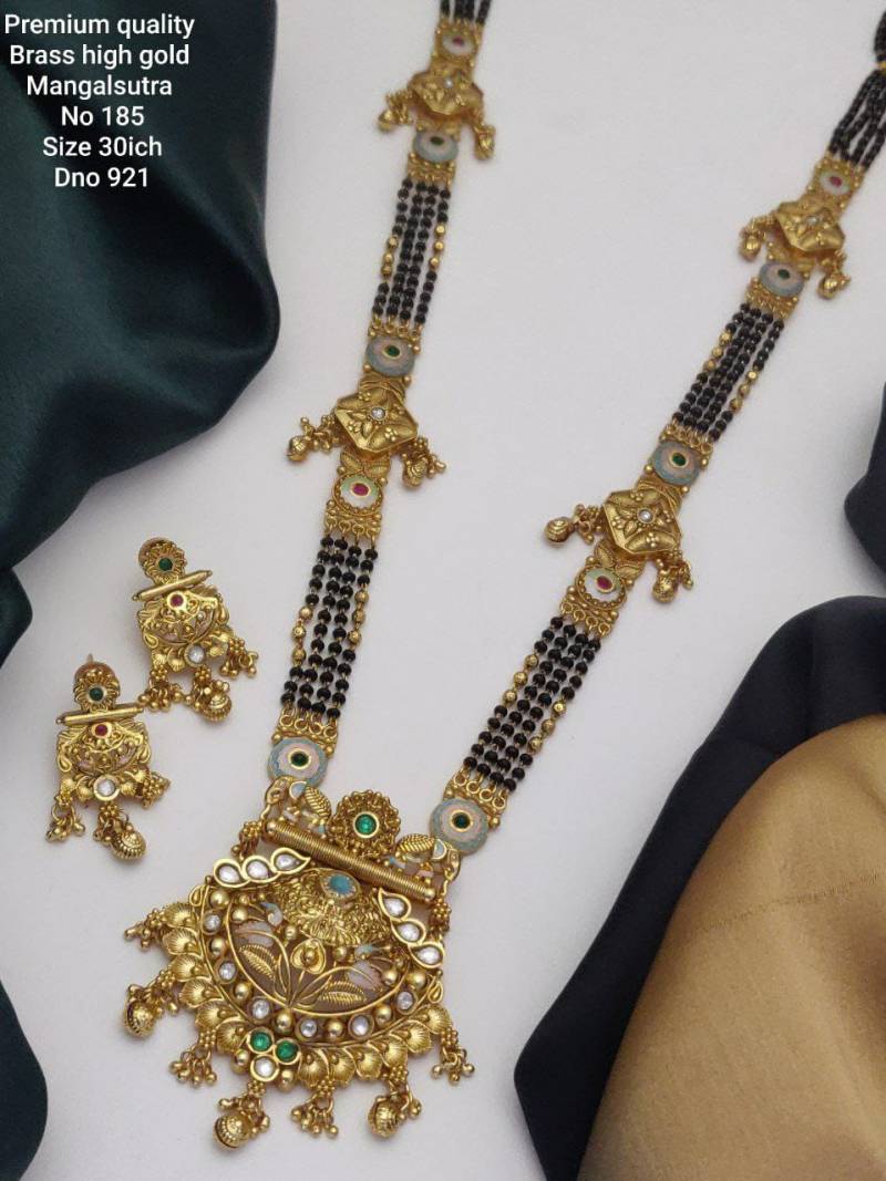 Premium Quality Brass High Gold Mangalsutra 2