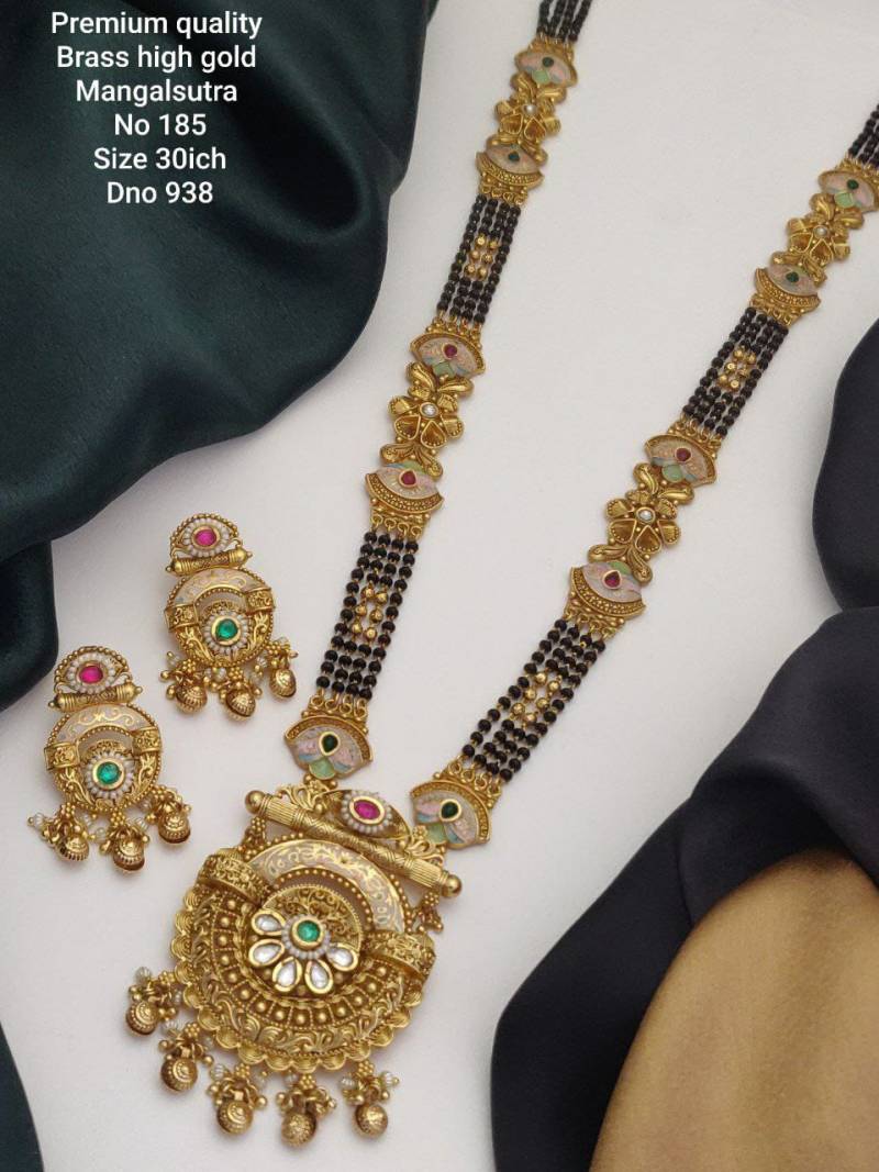 Premium Quality Brass High Gold Mangalsutra 2