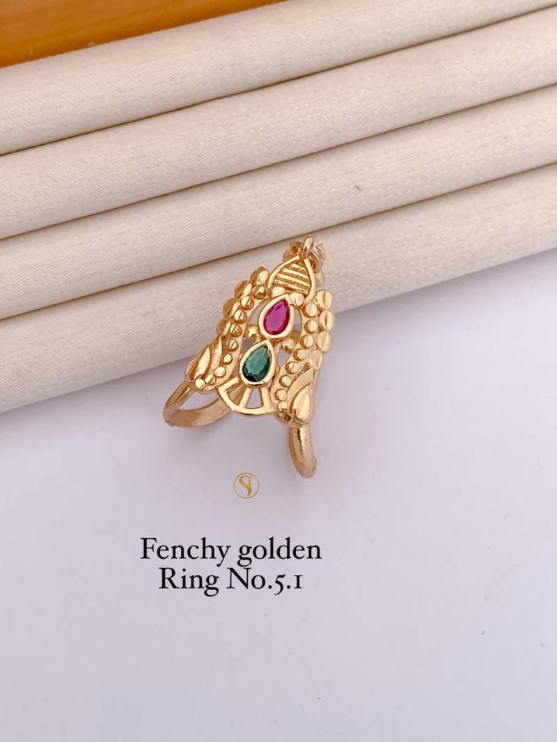 Ad Diamond Matt Golden Ring 3 (26 Pcs)