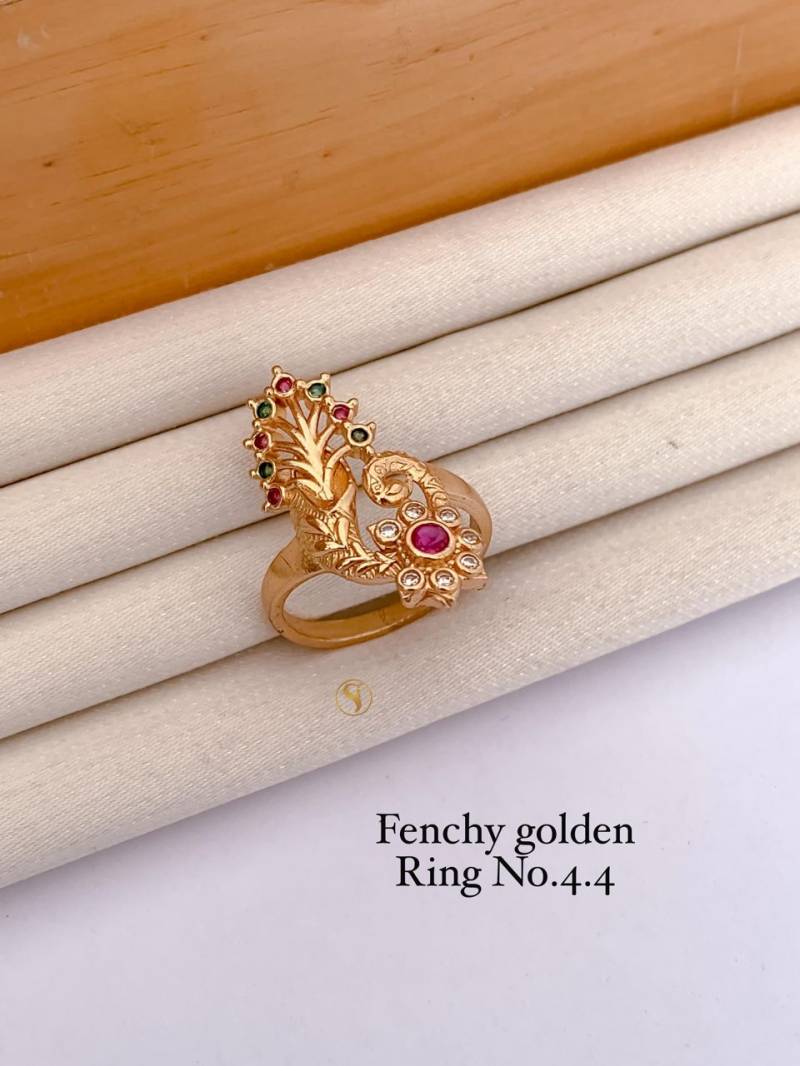 Ad Diamond Matt Golden Ring 3 (26 Pcs)