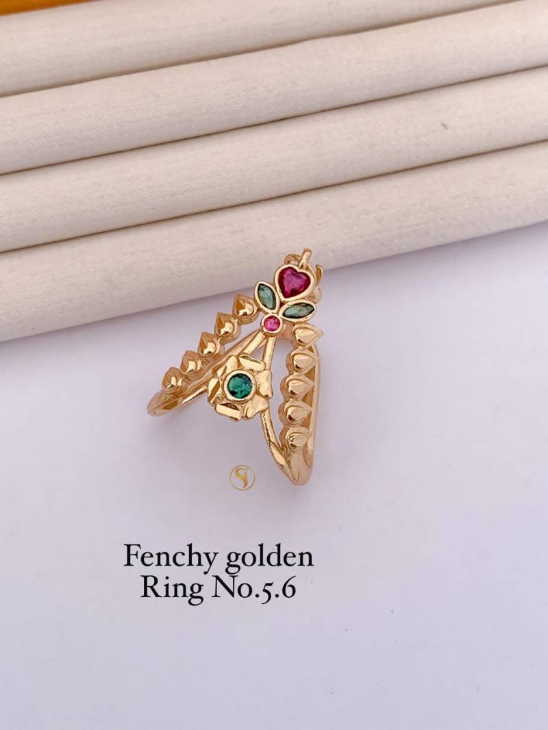 Ad Diamond Matt Golden Ring 3 (26 Pcs)