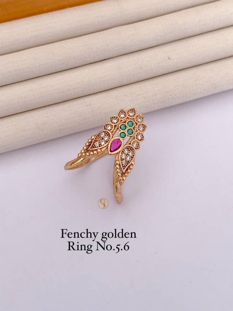 Ad Diamond Matt Golden Ring 3 (26 Pcs)