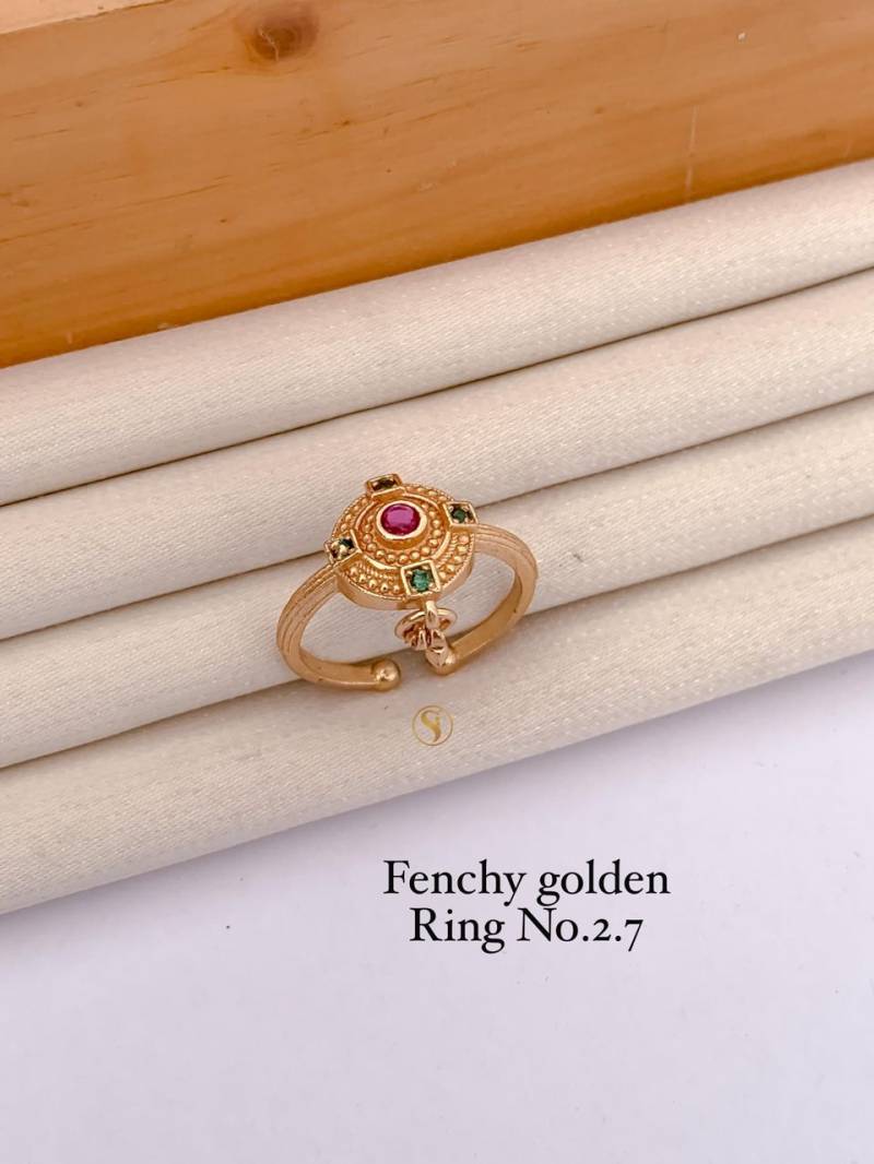 Ad Diamond Matt Golden Ring 3 (26 Pcs)