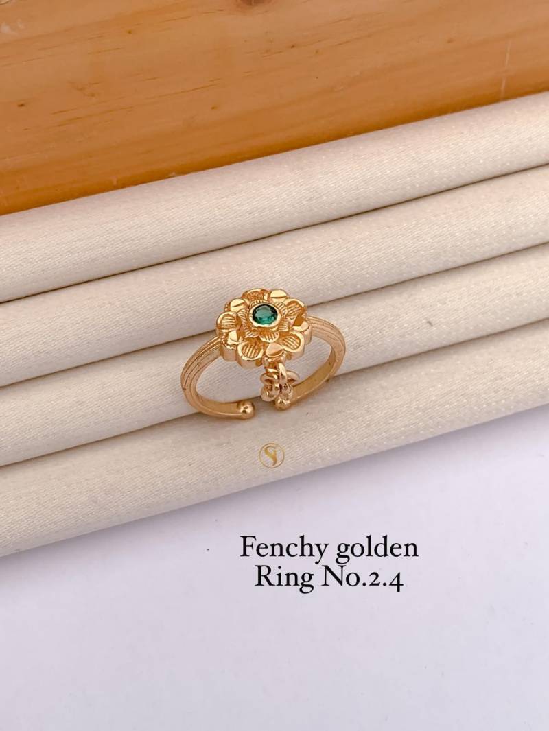 Ad Diamond Matt Golden Ring 3 (26 Pcs)