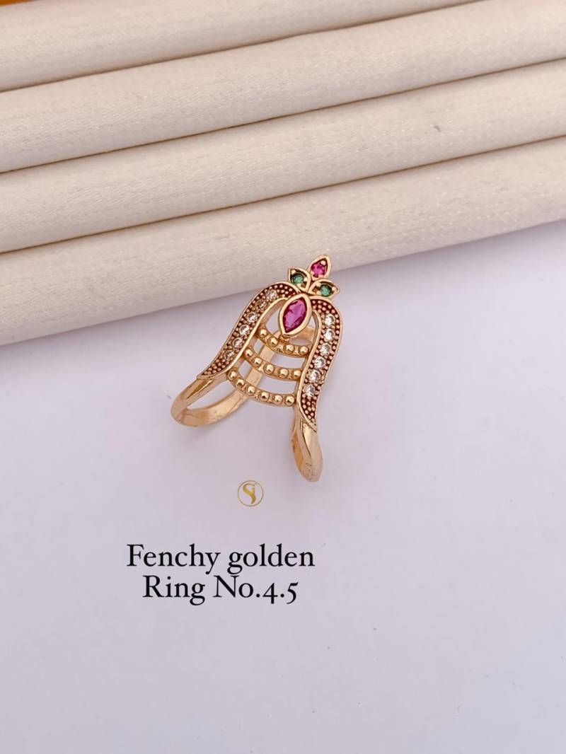Ad Diamond Matt Golden Ring 3 (26 Pcs)