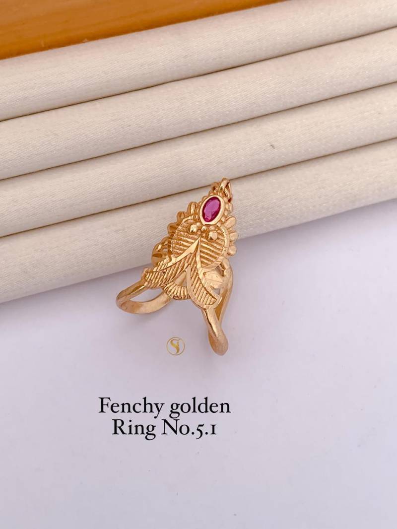 Ad Diamond Matt Golden Ring 3 (26 Pcs)