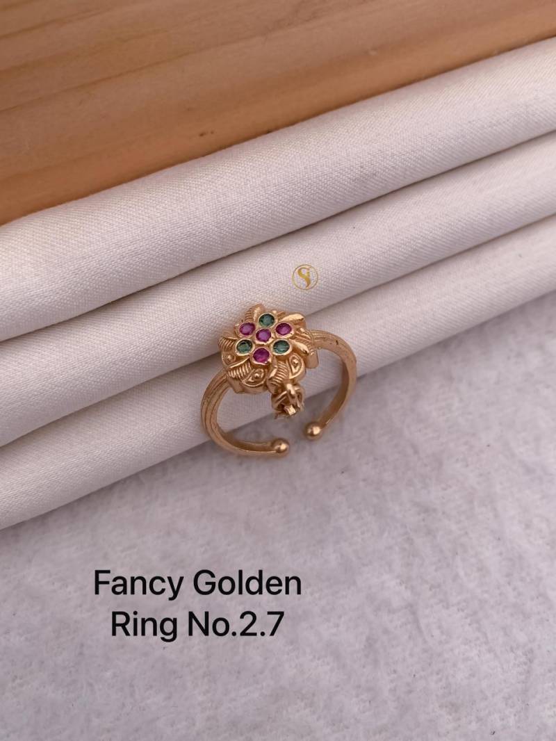 Ad Diamond Matt Golden Ring 3 (26 Pcs)
