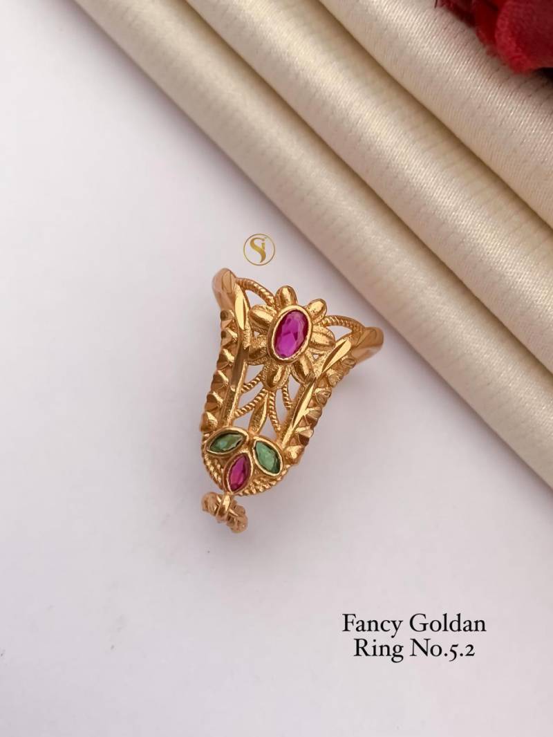 Ad Diamond Matt Golden Ring 3 (26 Pcs)