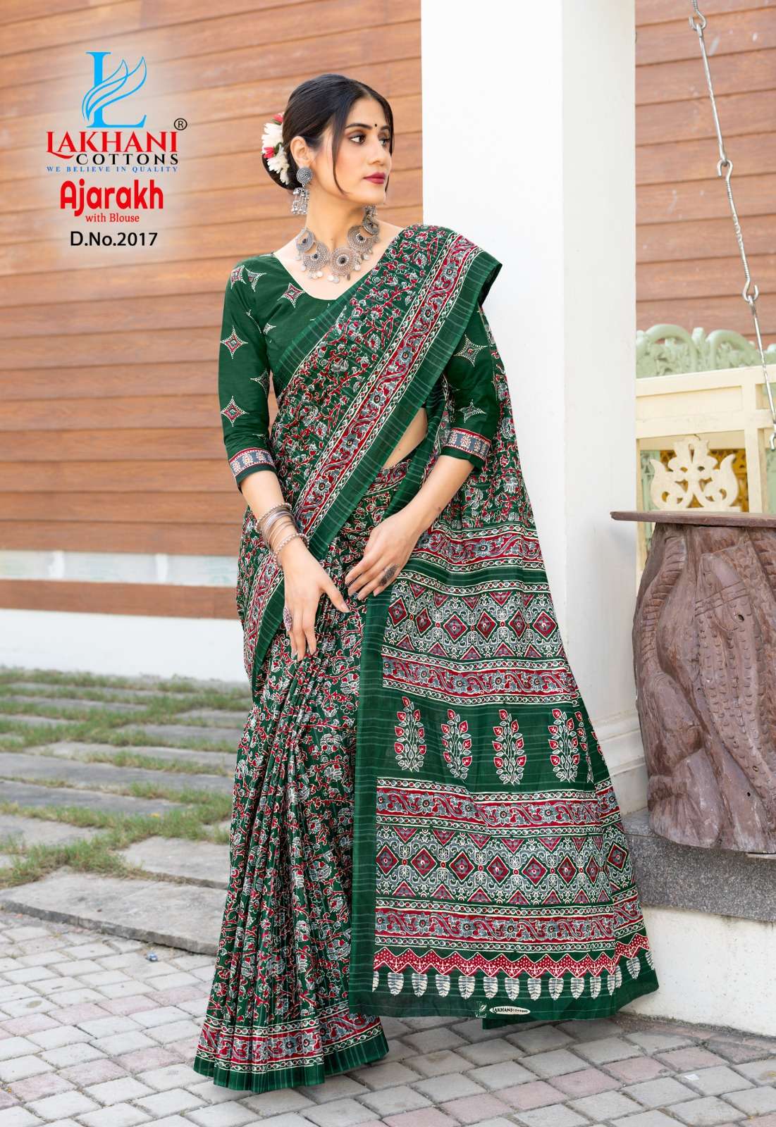 Lakhani Cotton Ajrakh Vol-2