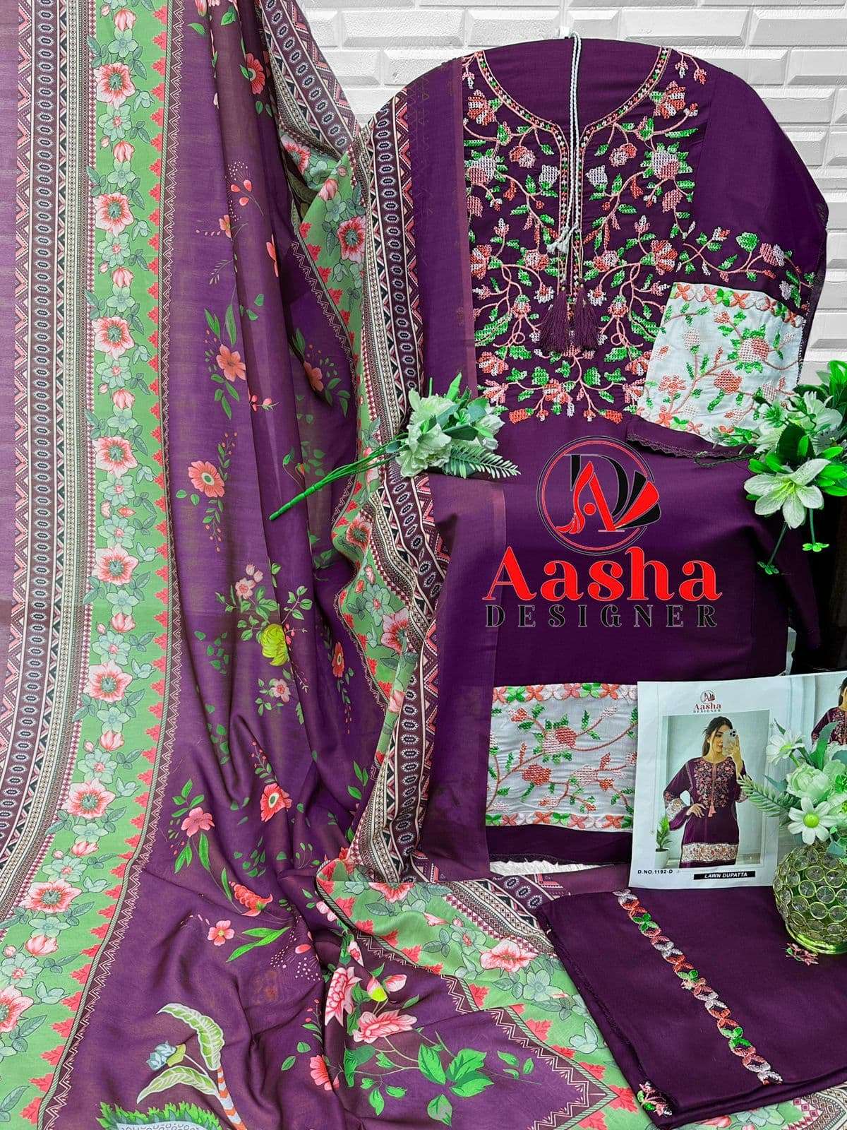 Aasha 1192 D To G - Amrah Wholesale
