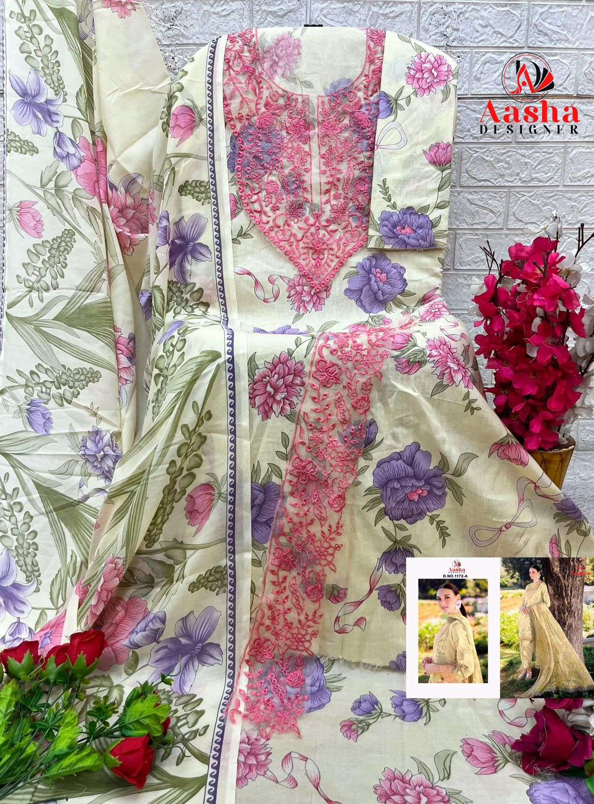 Aasha Designer 1172 - Amrah Wholesale