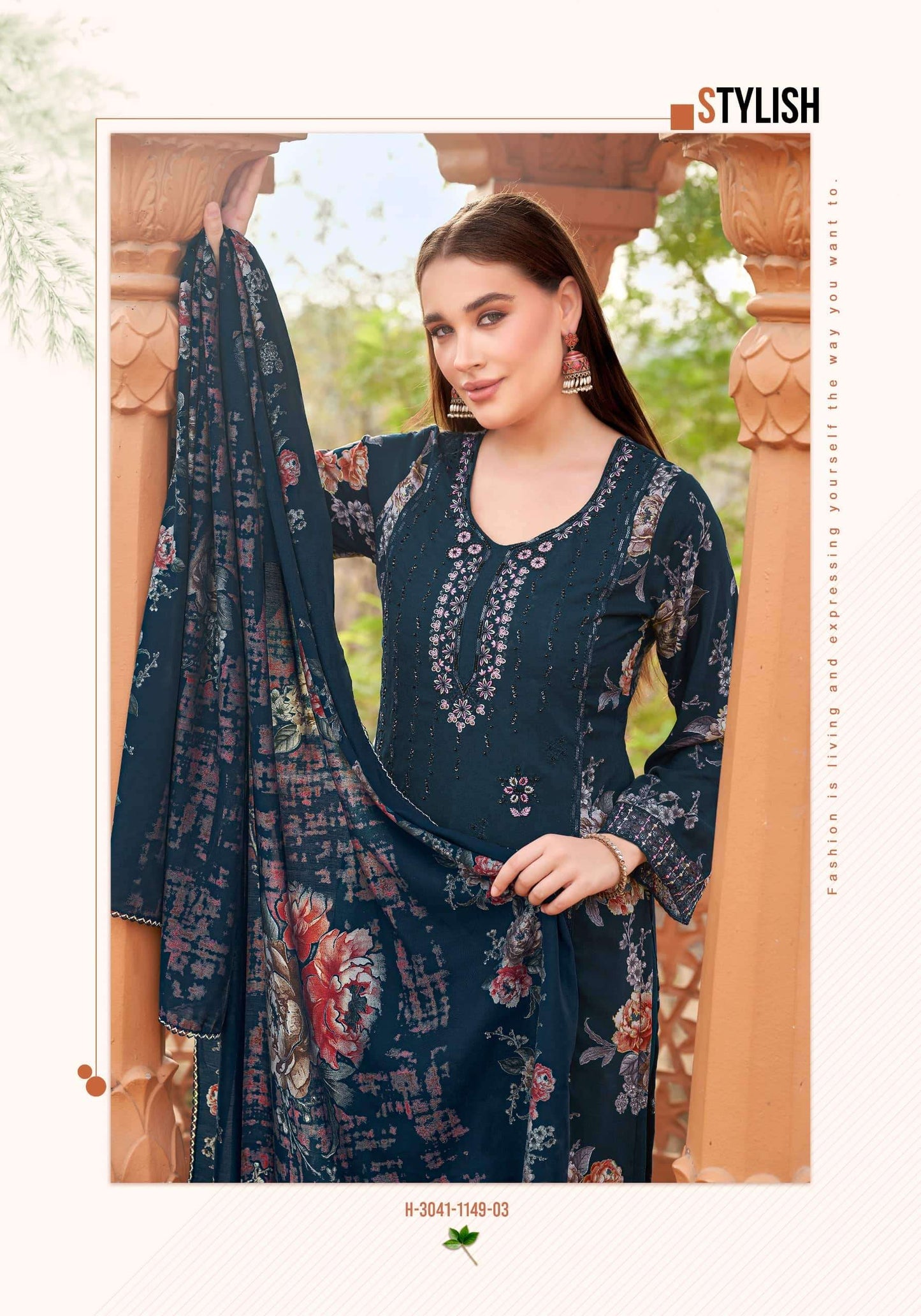 Alok Suit Diamond Beats Edition 2 Rayon Dress Material