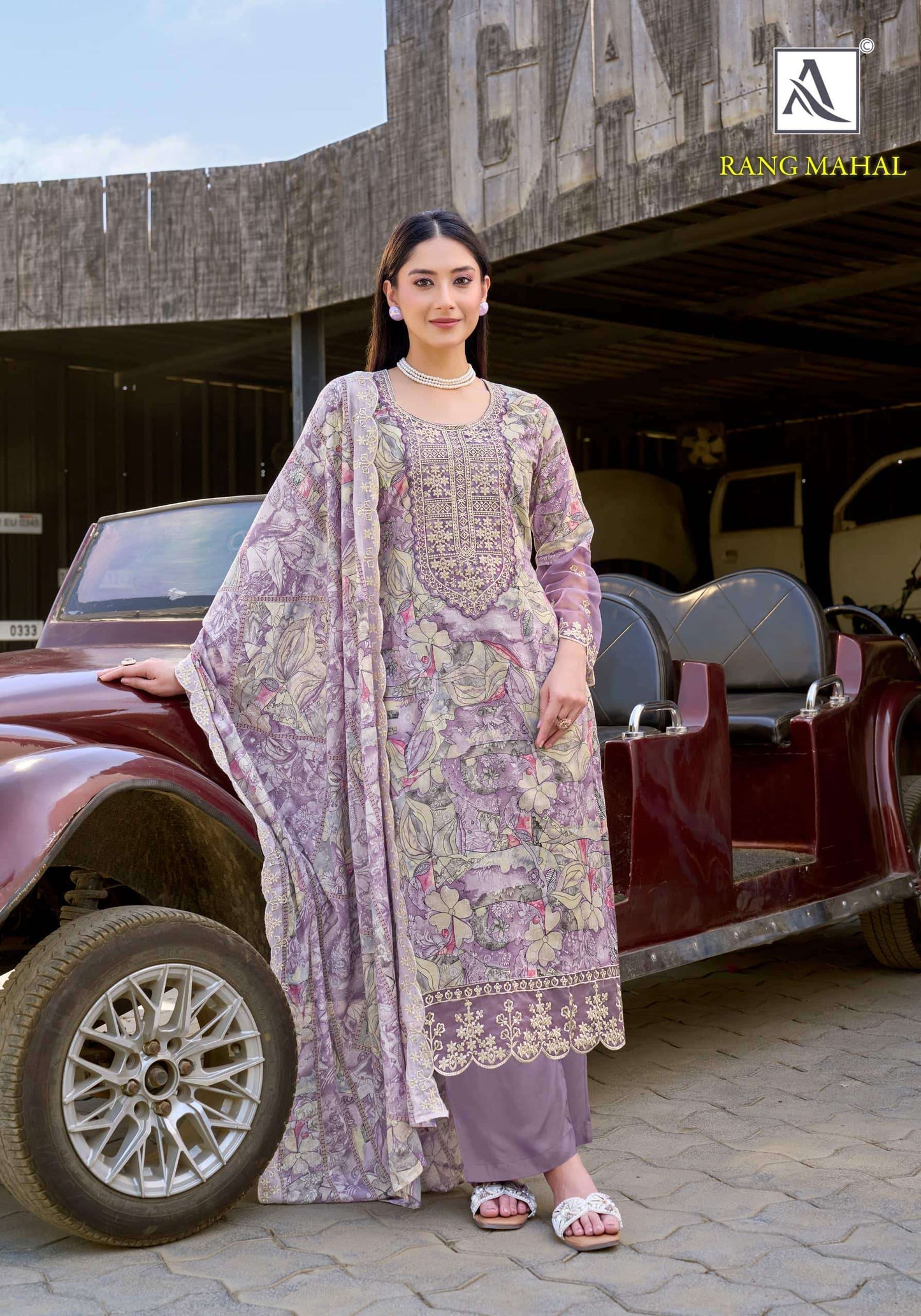 Alok Suit Rang Mahal Dress Material Wholesale Catalogue