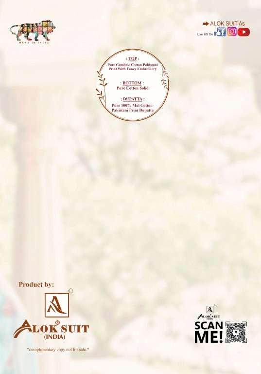 Alok Suit Rihaana Vol - 12 - Amrah Wholesale
