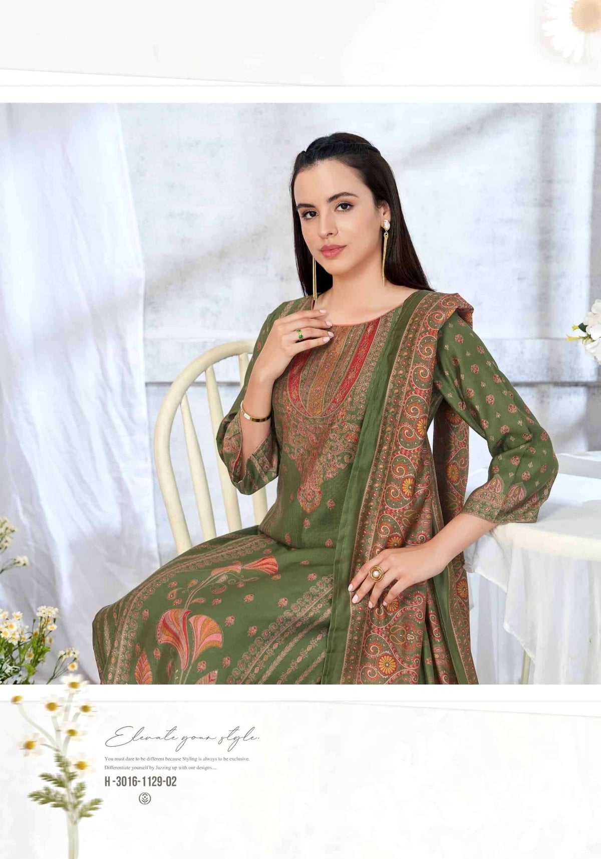 Alok Suit Dilreet Pure Modal Dress Material Wholesale - Amrah Wholesale