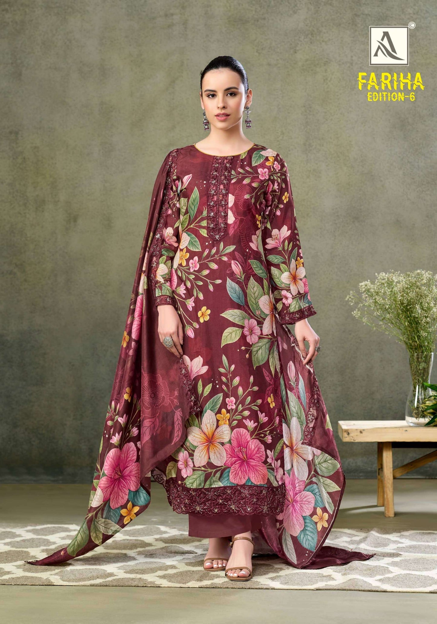 Alok Suit Fariha Vol - 06 - Amrah Wholesale