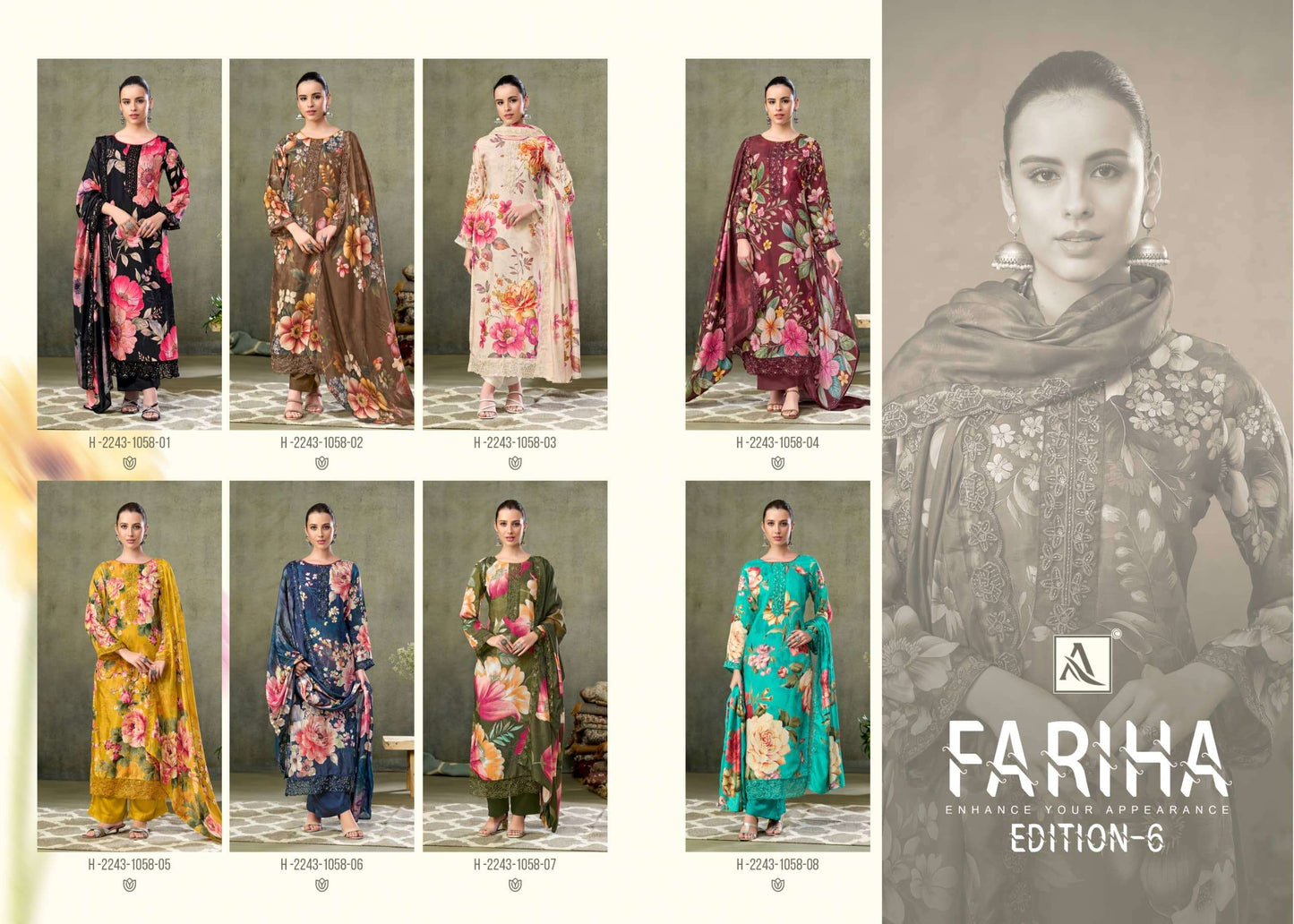 Alok Suit Fariha Vol - 06 - Amrah Wholesale