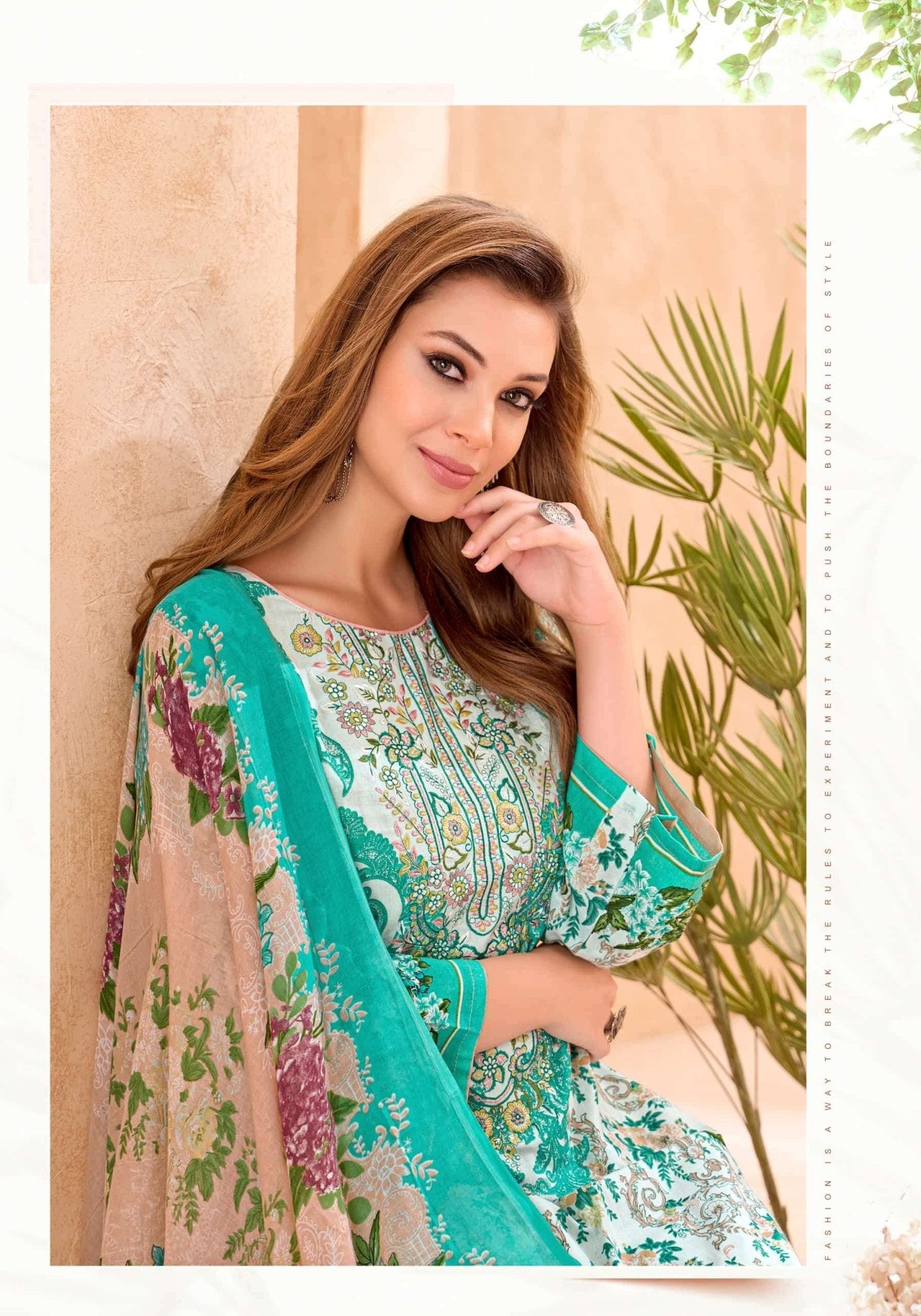 Alok Suit Rihaana Edition 19 Cambric Cotton Pakistani Suit - Amrah Wholesale