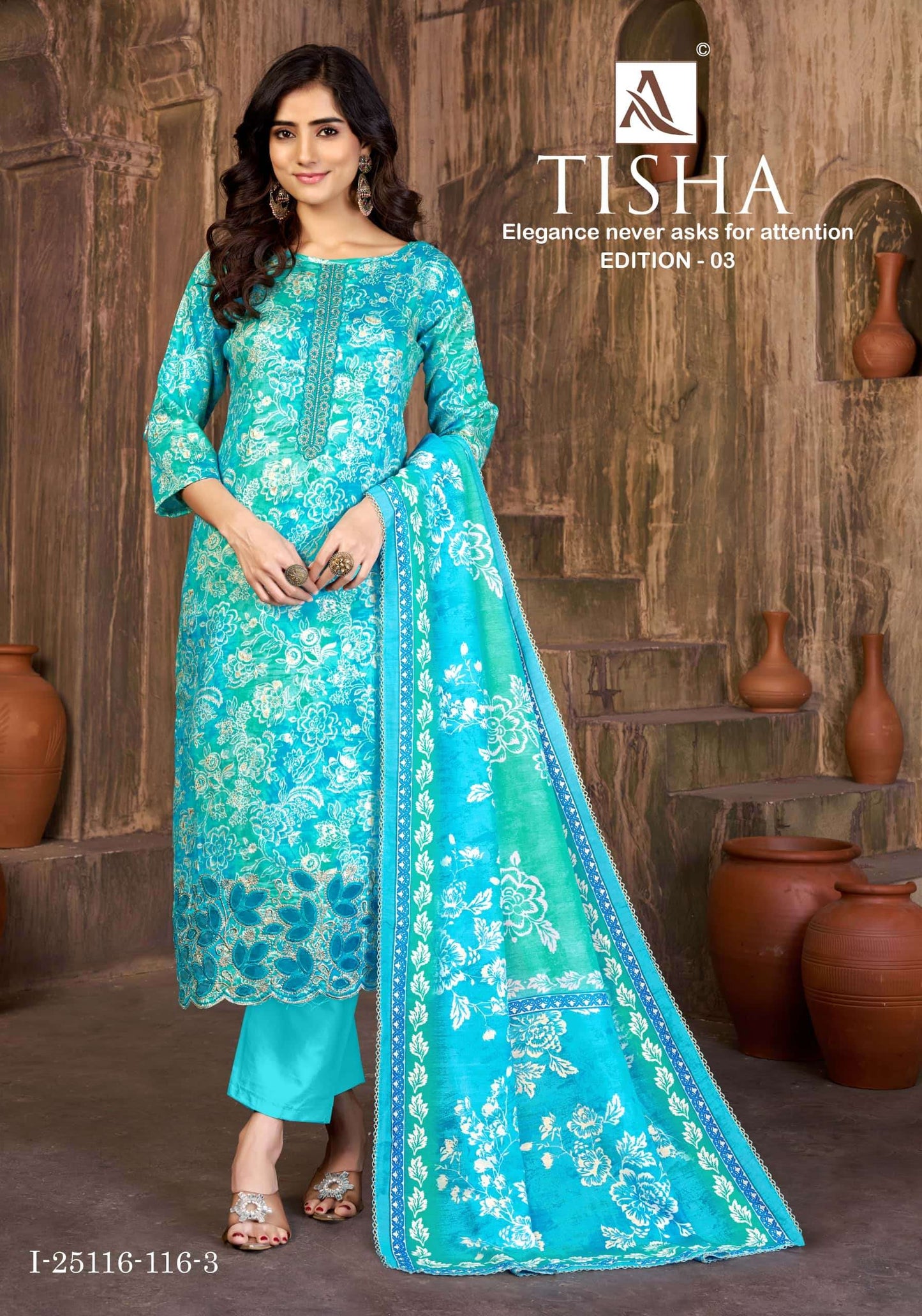 Alok Suit Tisha Vol - 03 - Amrah Wholesale