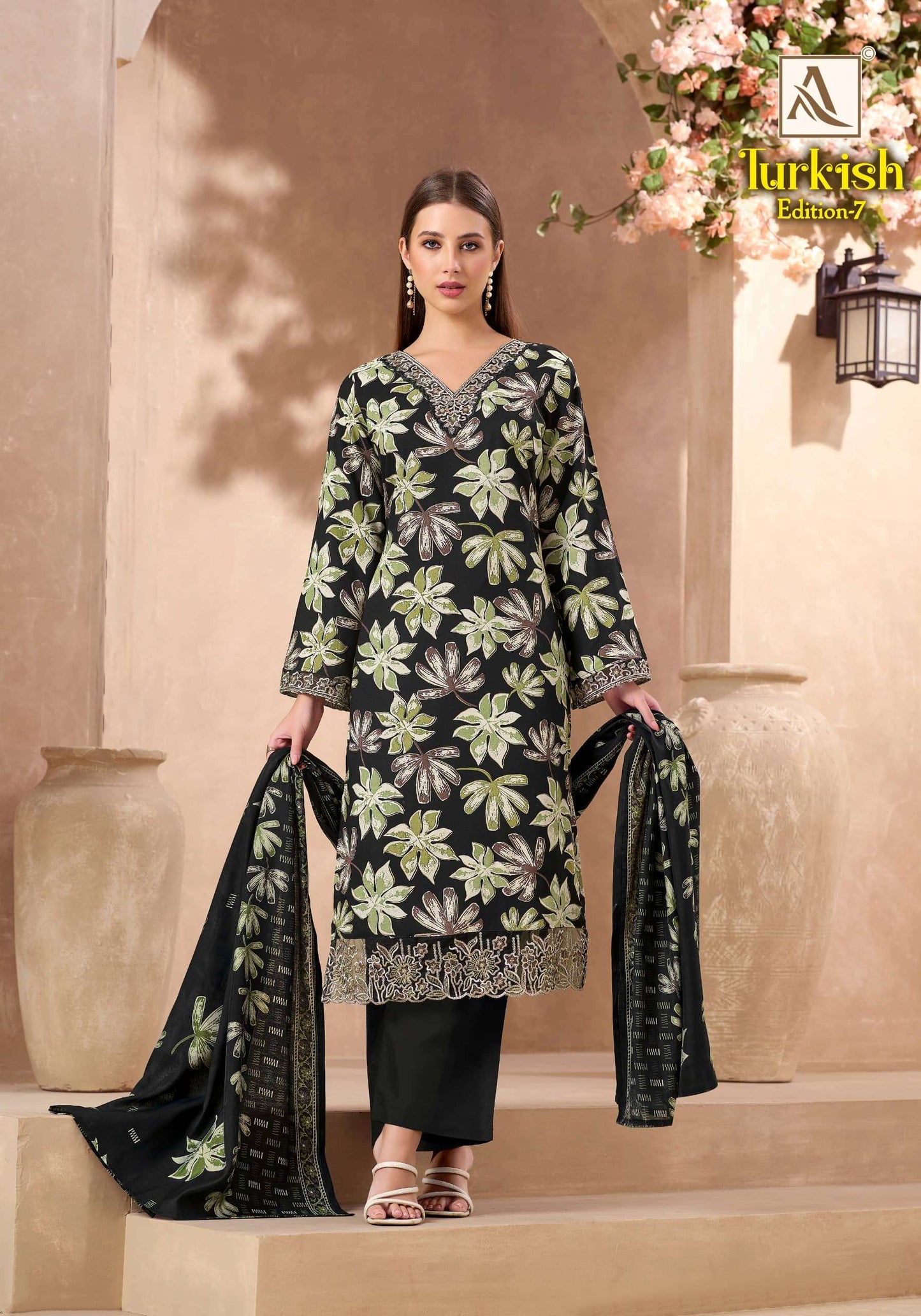 Alok Suit Turkish Vol - 07 - Amrah Wholesale