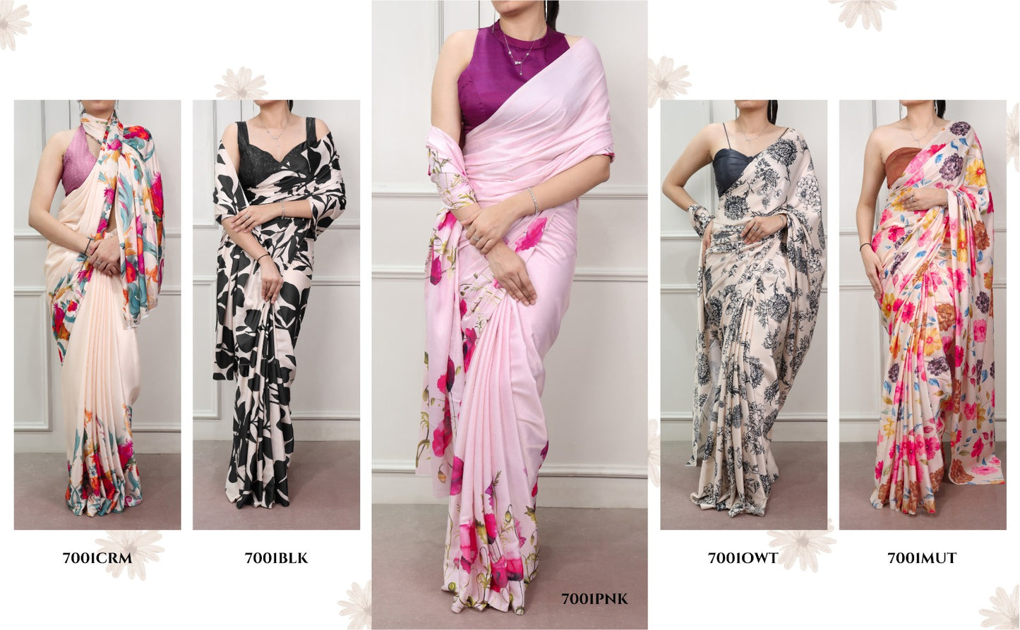 Amrah Taraa L 7001 Saree Wholesale Catalogue