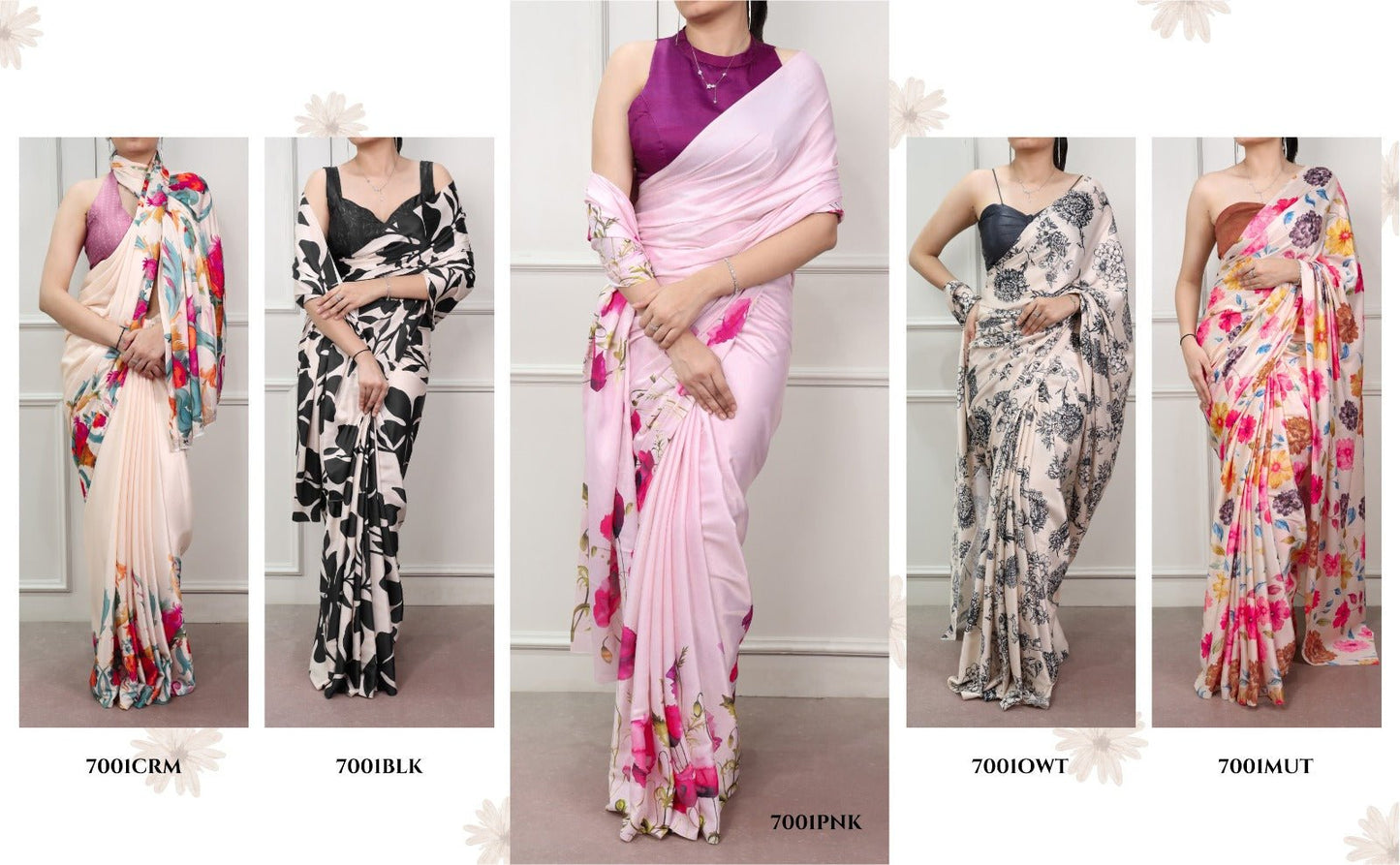 Amrah Taraa L 7001 Saree Wholesale Catalogue - Amrah Wholesale