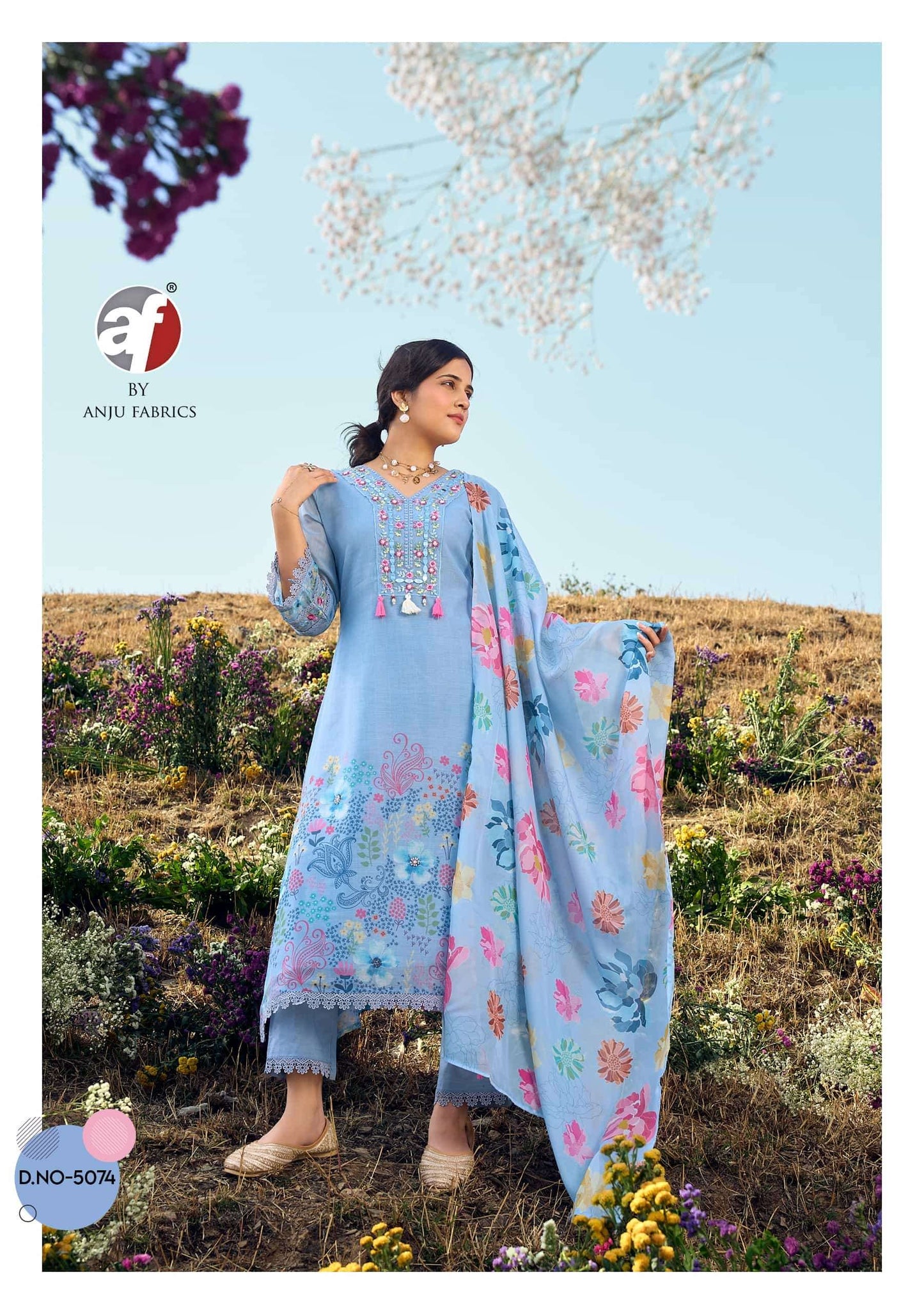 Anju Fabrics Rhythm Vol - 02 - Amrah Wholesale