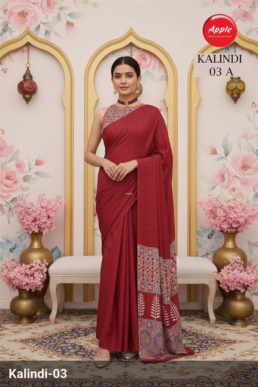 Apple Kalindi Saree Wholesale Catalogue - Amrah Wholesale