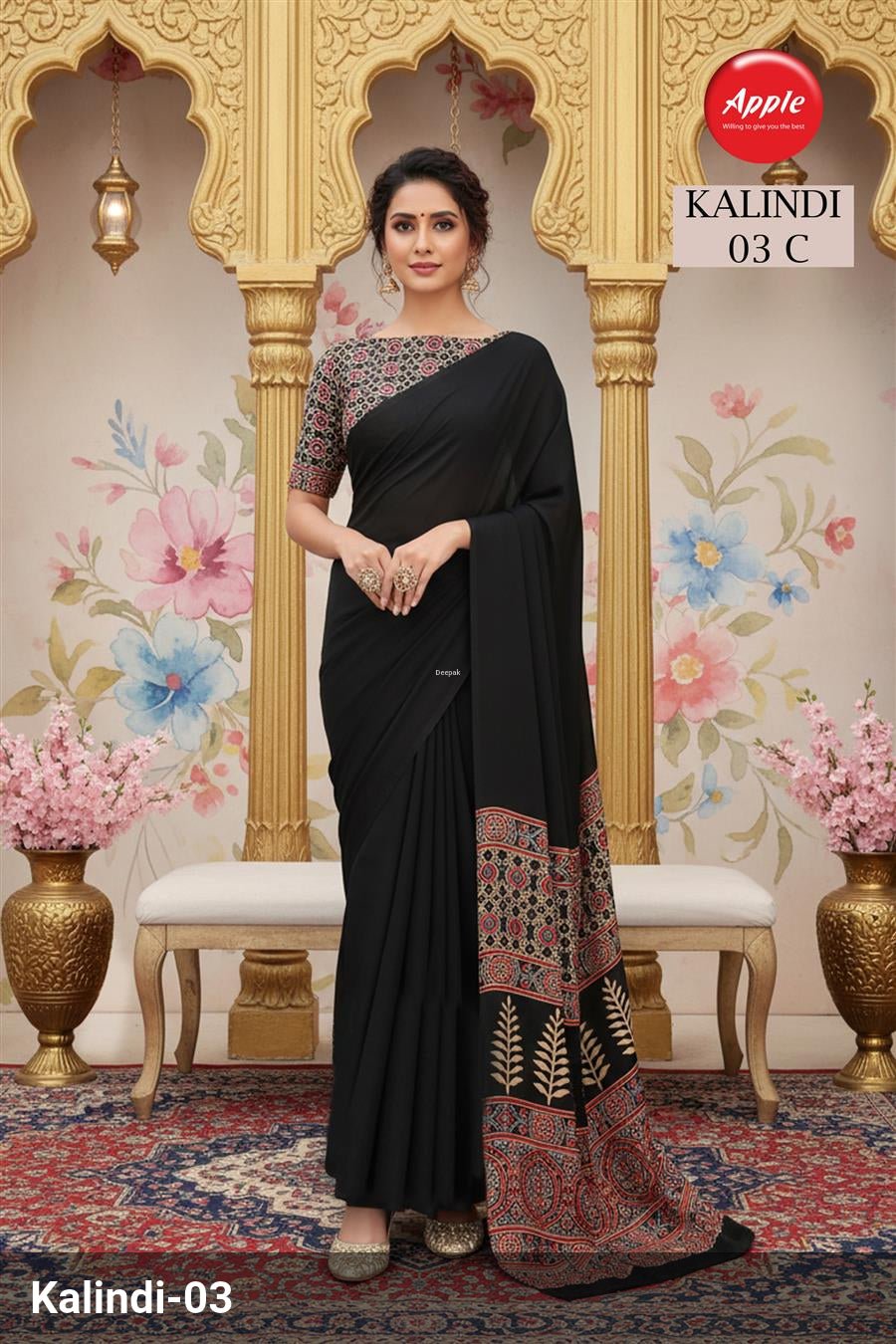 Apple Kalindi Saree Wholesale Catalogue - Amrah Wholesale