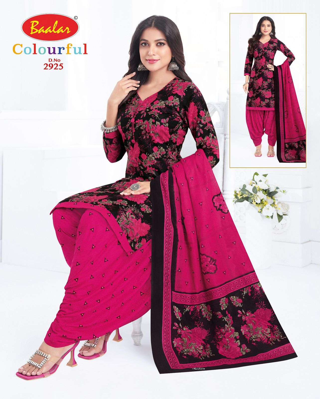 Baalar Colourful Vol 29 Pure Cotton Dress Material - Amrah Wholesale