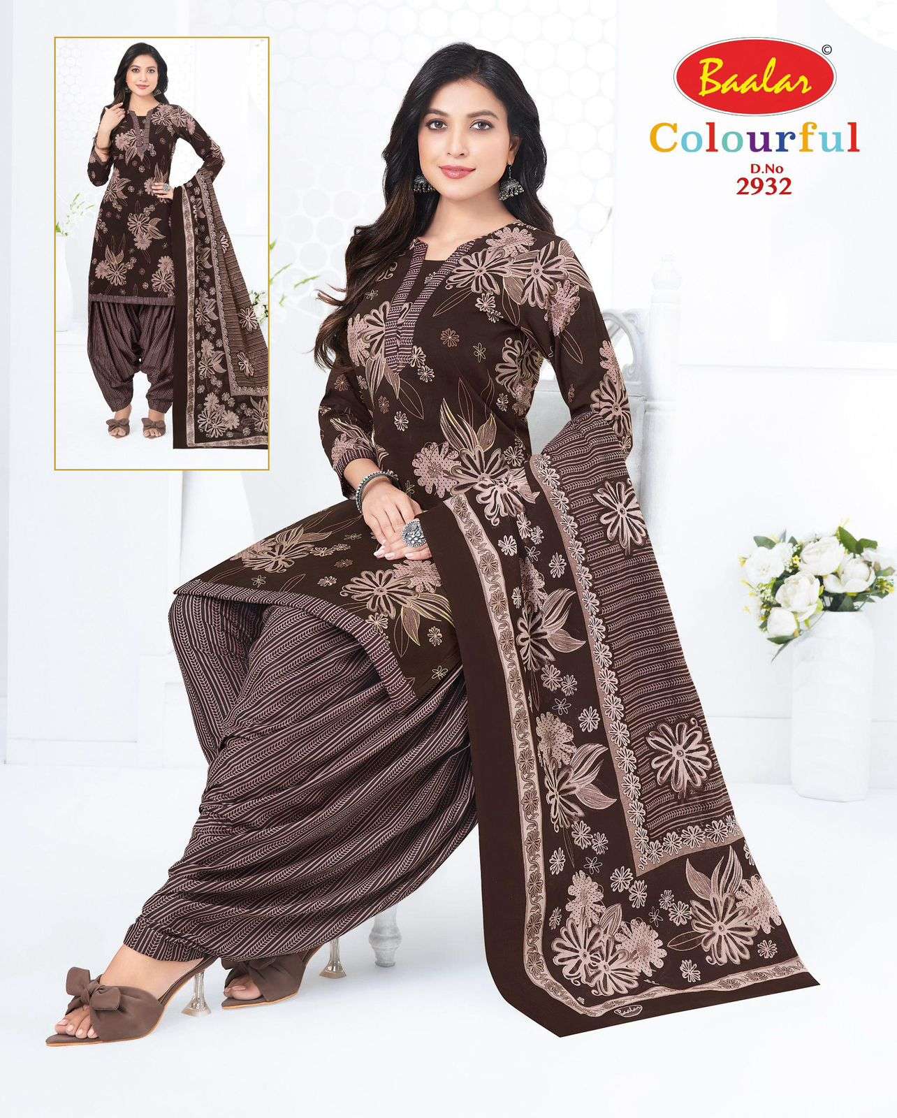 Baalar Colourful Vol 29 Pure Cotton Dress Material - Amrah Wholesale