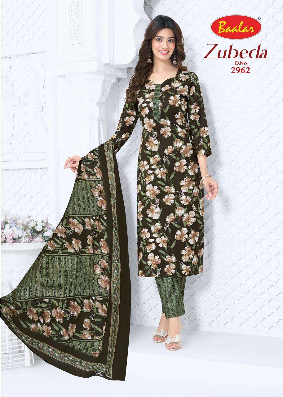 Baalar Zubeda Vol 29 Pure Cotton Dress Material - Amrah Wholesale