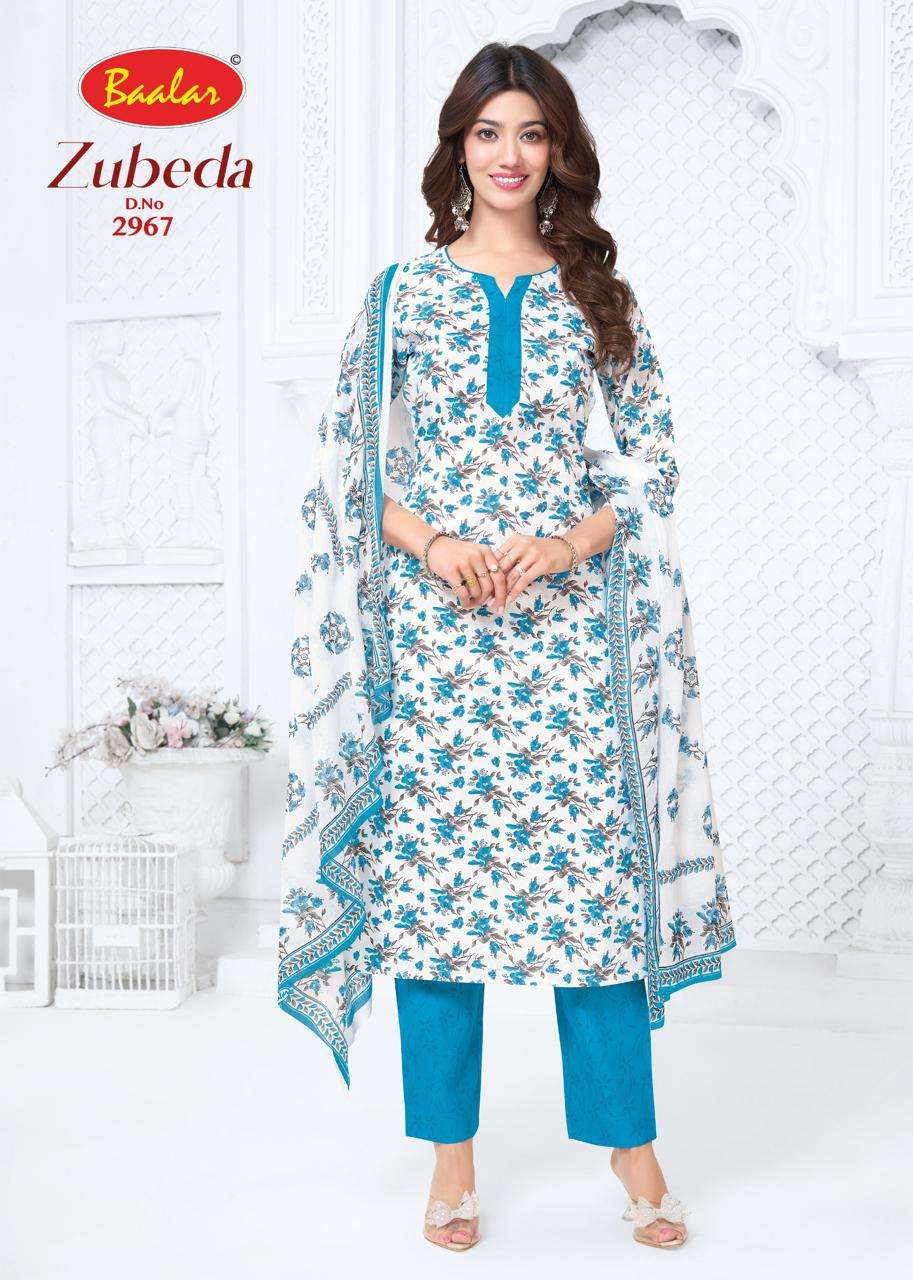 Baalar Zubeda Vol 29 Pure Cotton Dress Material - Amrah Wholesale