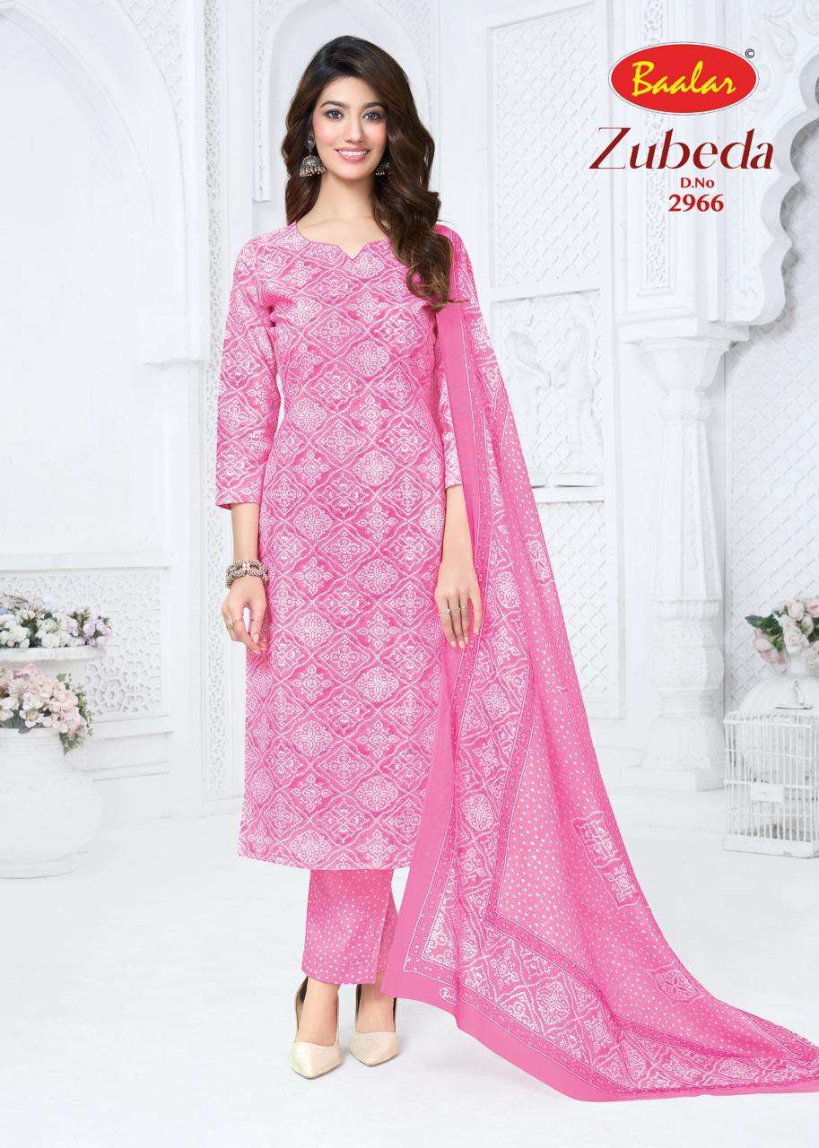 Baalar Zubeda Vol 29 Pure Cotton Dress Material - Amrah Wholesale