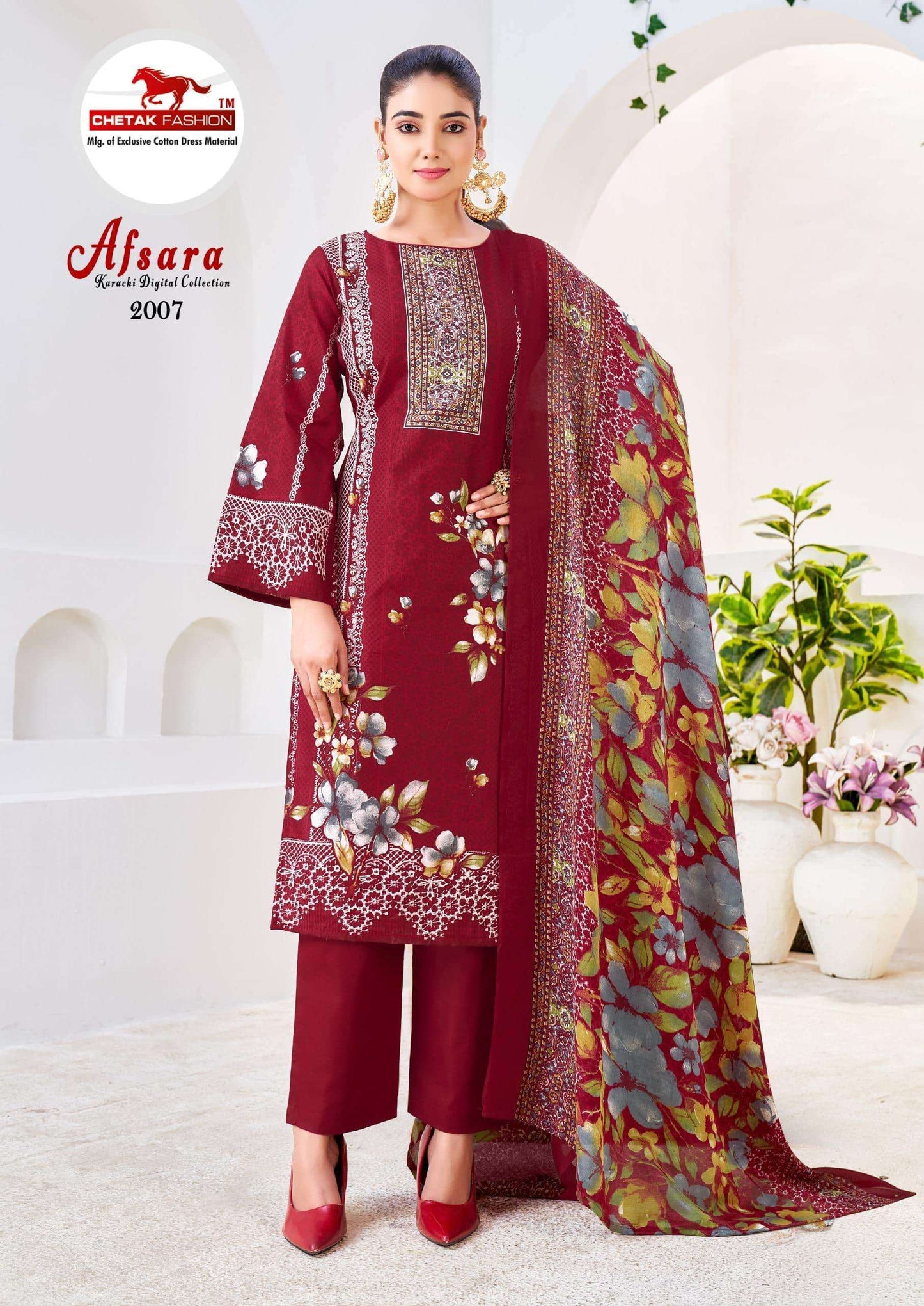 Chetak Fashion Afsara Karachi Vol-02