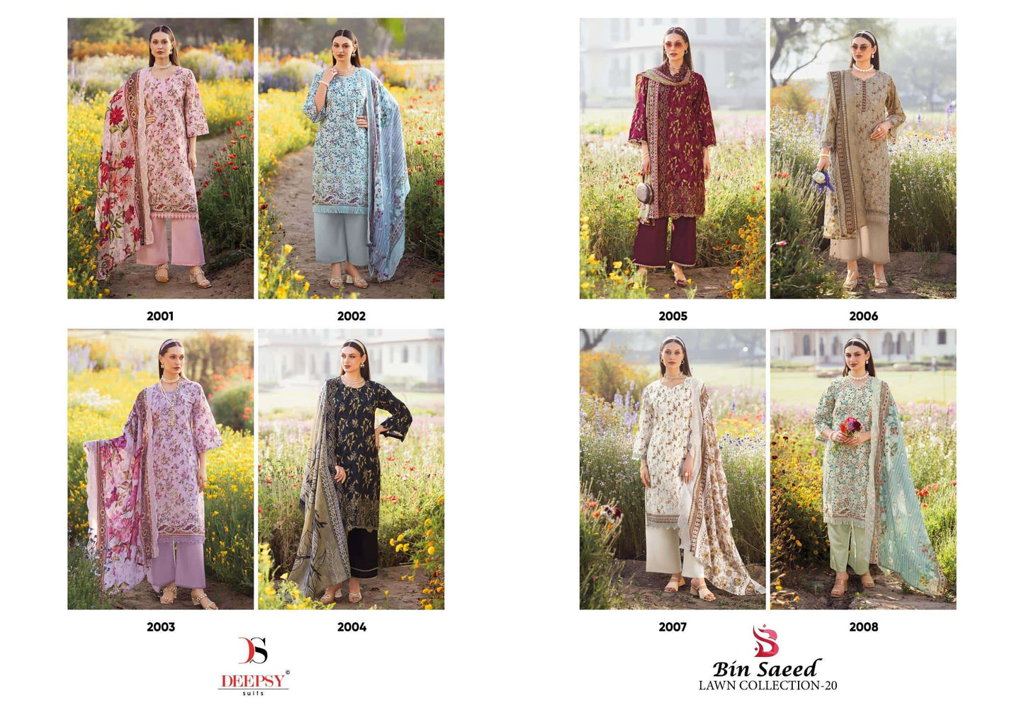 Deepsy Suit Bin Saeed Vol - 20 - Amrah Wholesale