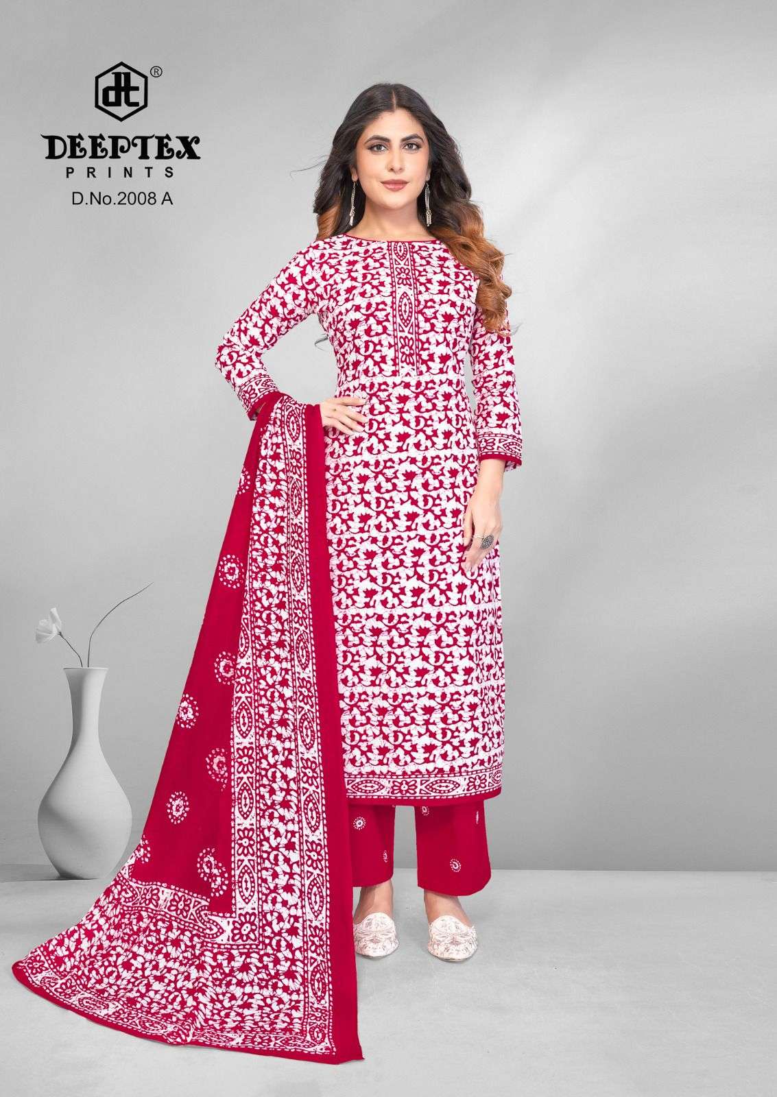 Deeptex 4 Colour Vol 2 Pure Cotton Dress Material - Amrah Wholesale