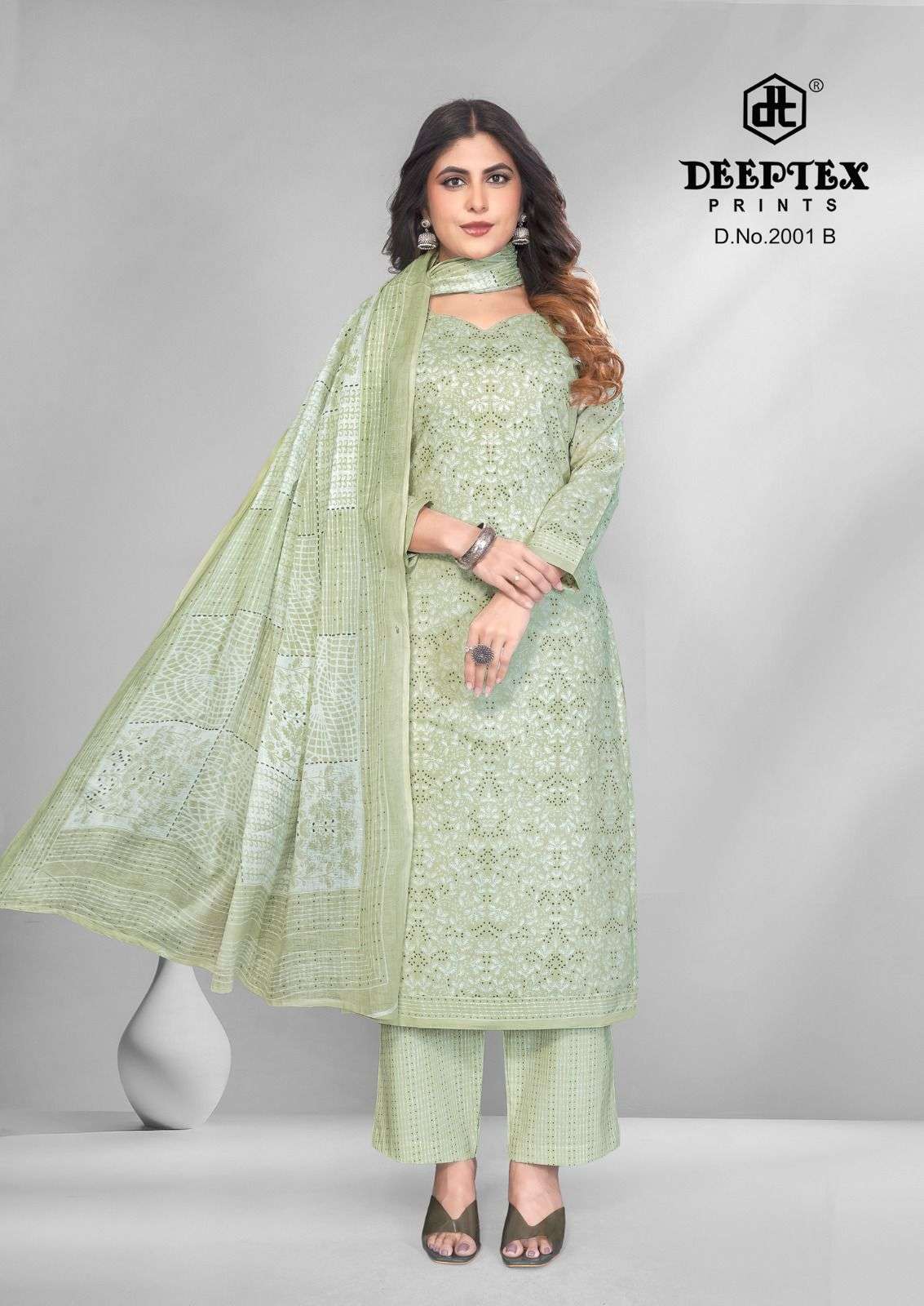 Deeptex 4 Colour Vol 2 Pure Cotton Dress Material - Amrah Wholesale