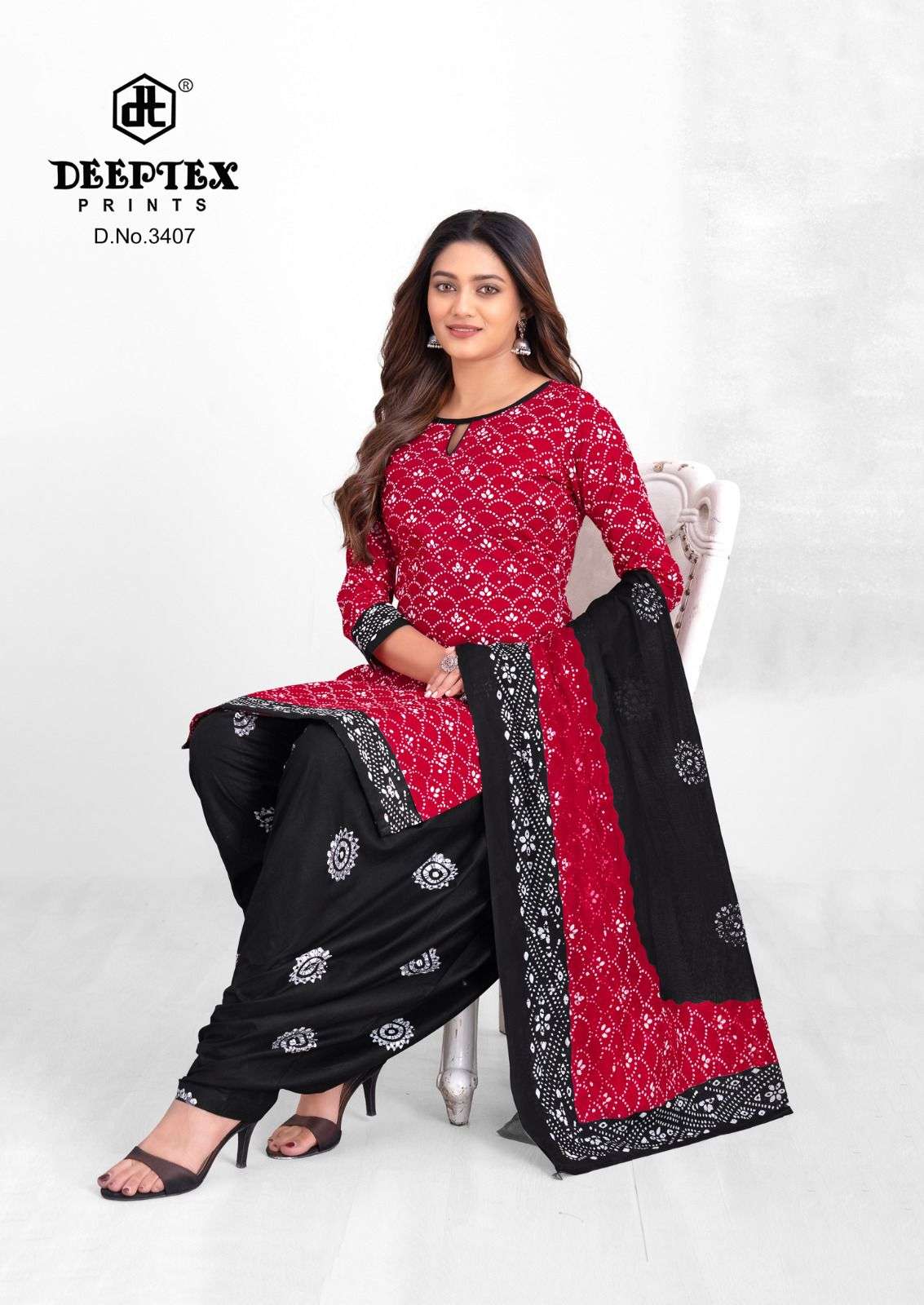 DEEPTEX BATIK VOL - 34 Cotton Dress Material Wholesale Surat India - Amrah Wholesale