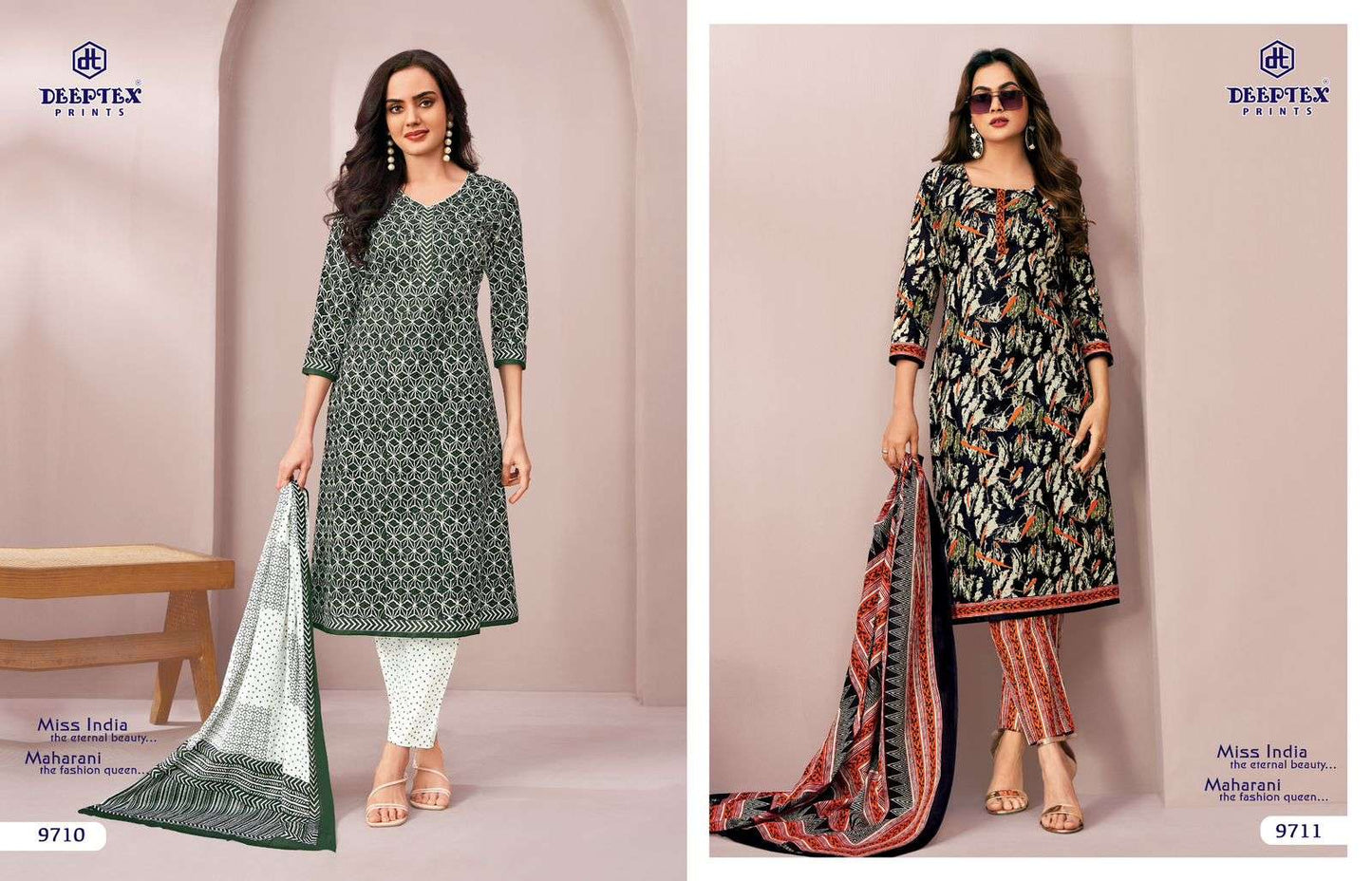 Deeptex Miss India Vol - 97 Dress Material Wholesale Catalogue - Amrah Wholesale