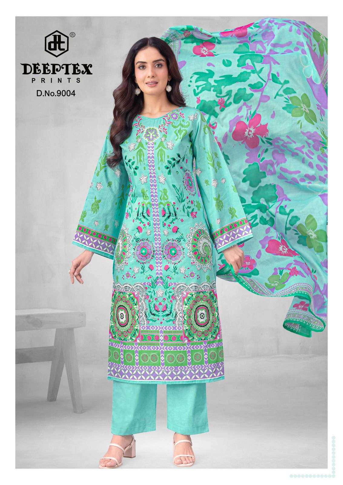 Deeptex Roohi Zara Vol - 9 Dress Material Wholesale Catalogue - Amrah Wholesale