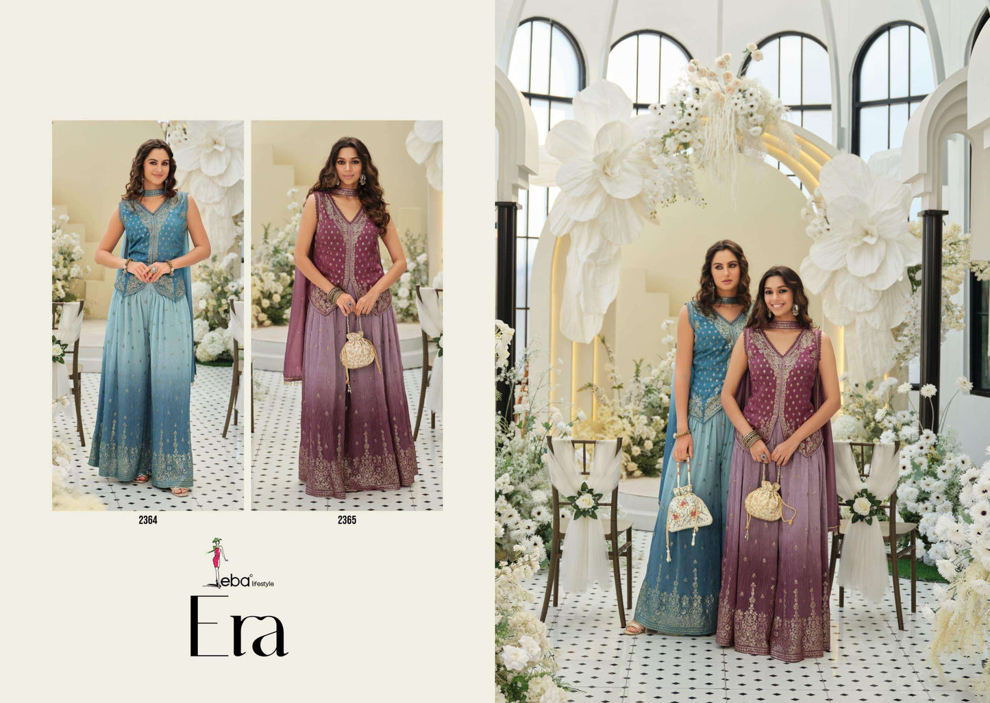 EBA Lifestyle ERA 2364–2365 Salwar Suit Set Wholesale Catalogue - Amrah Wholesale