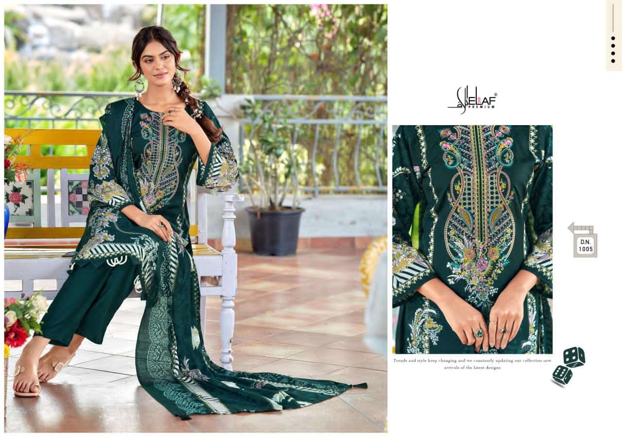 Elaf Premium Asrajofa Vol 1 Soft Cotton Dress Material