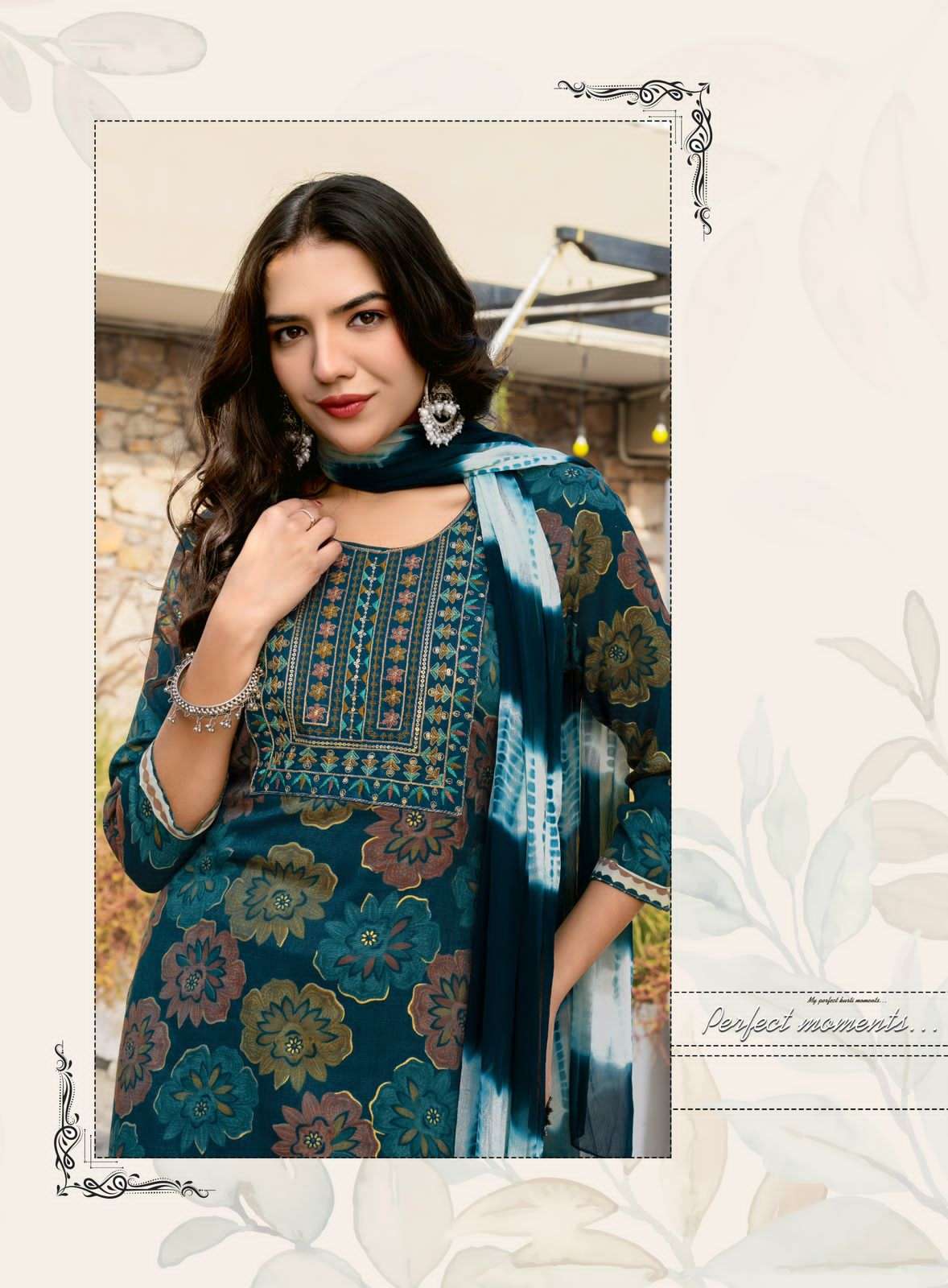 Erraha Pallavi Vol 6 Rayon Kurti Pant Dupatta Set - Amrah Wholesale
