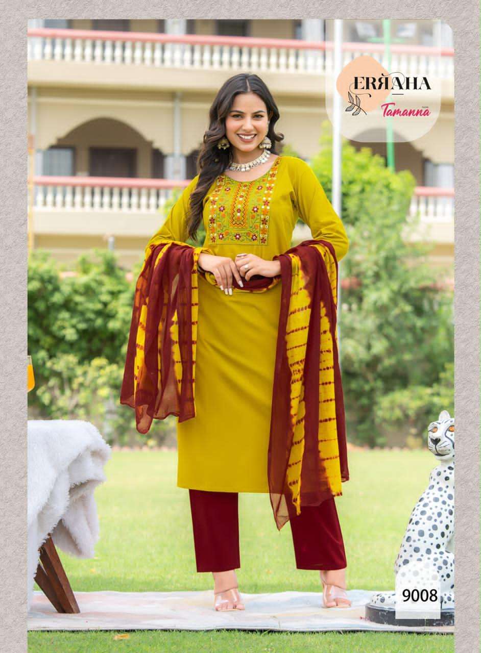 Erraha Tamanna Vol 1 Cotton Salwar Suit Set - Amrah Wholesale
