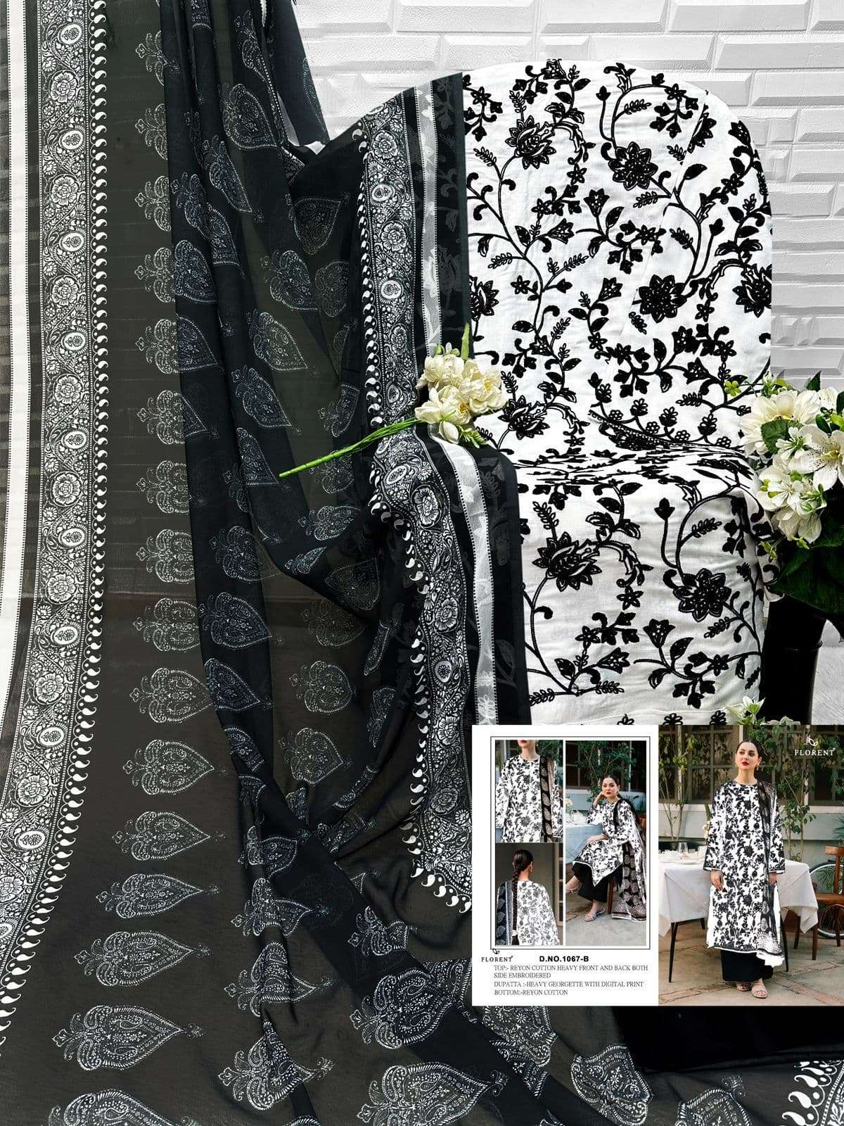 Florent 1067 Series Pakistani Suit Wholesale Catalogue - Amrah Wholesale