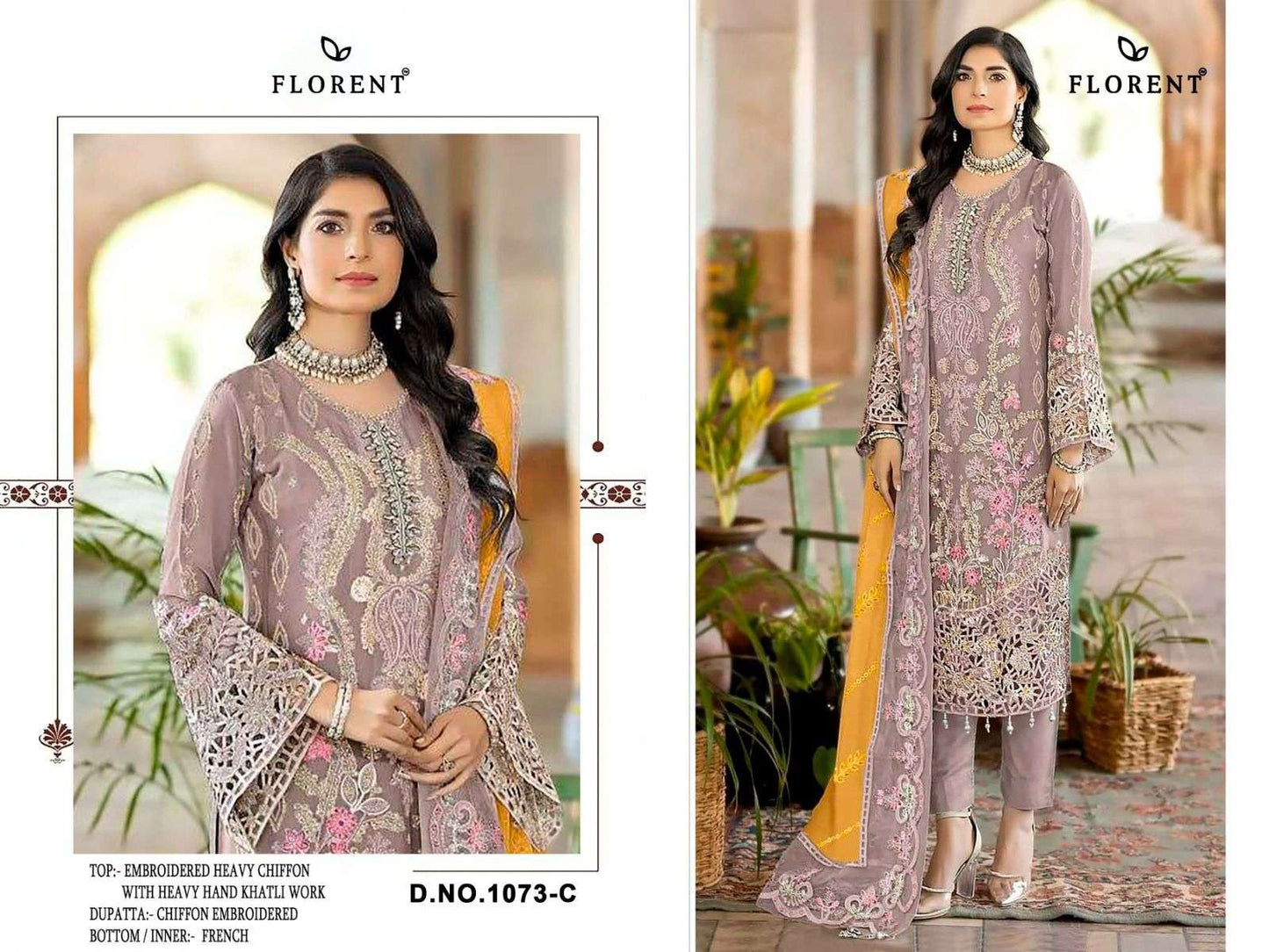 FLORENT 1073 A TO D Series Pakistani Suit Wholesale Catalogue - Amrah Wholesale