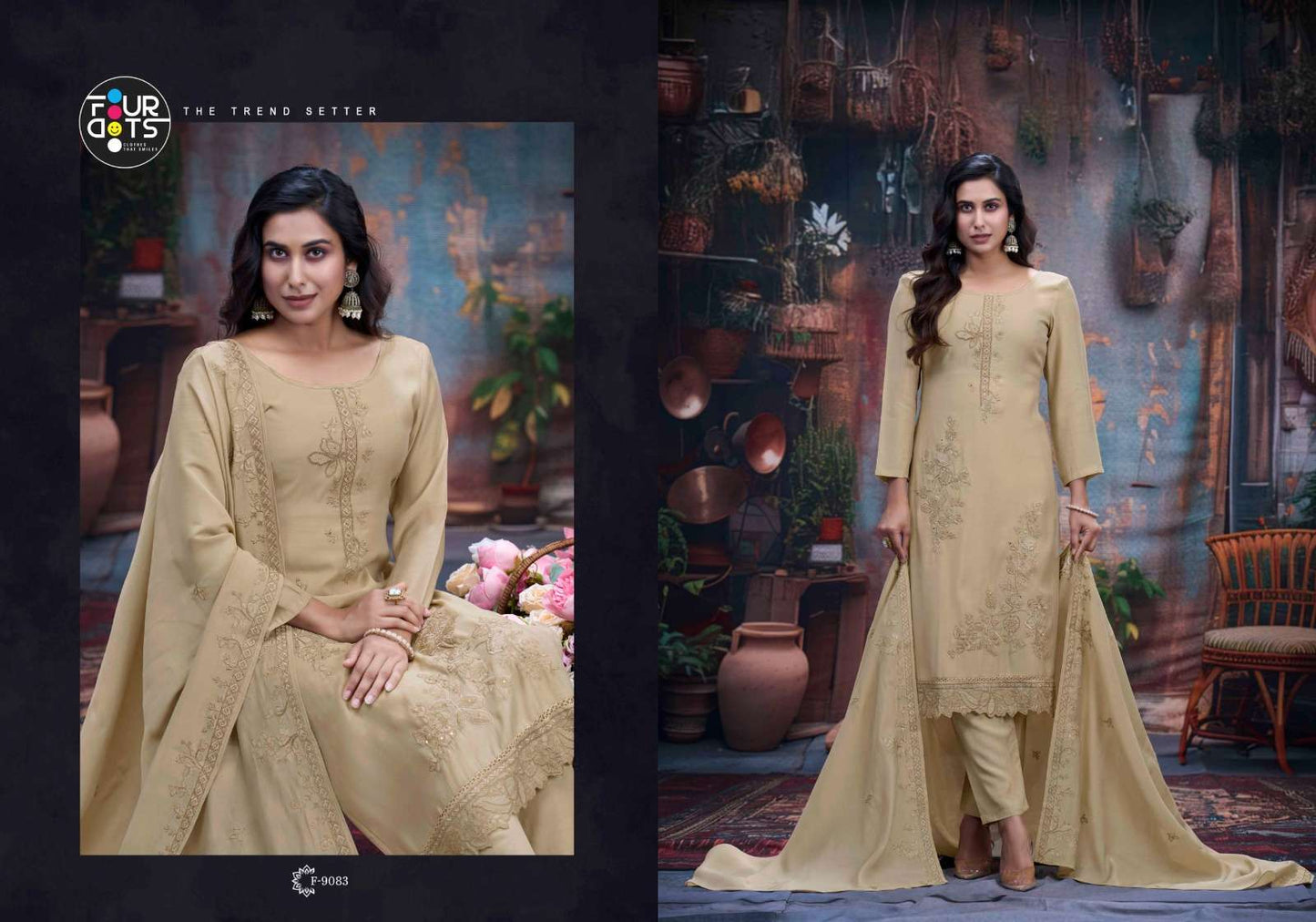 Fourdots Adora Dress Material Wholesale Catalogue - Amrah Wholesale