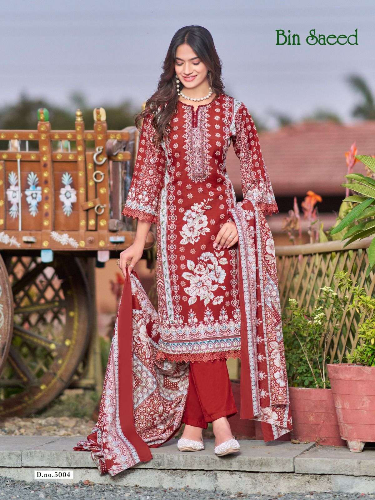 Ganesha Bin Saeed Vol-5 Pakistani Suit Wholesale Catalogue